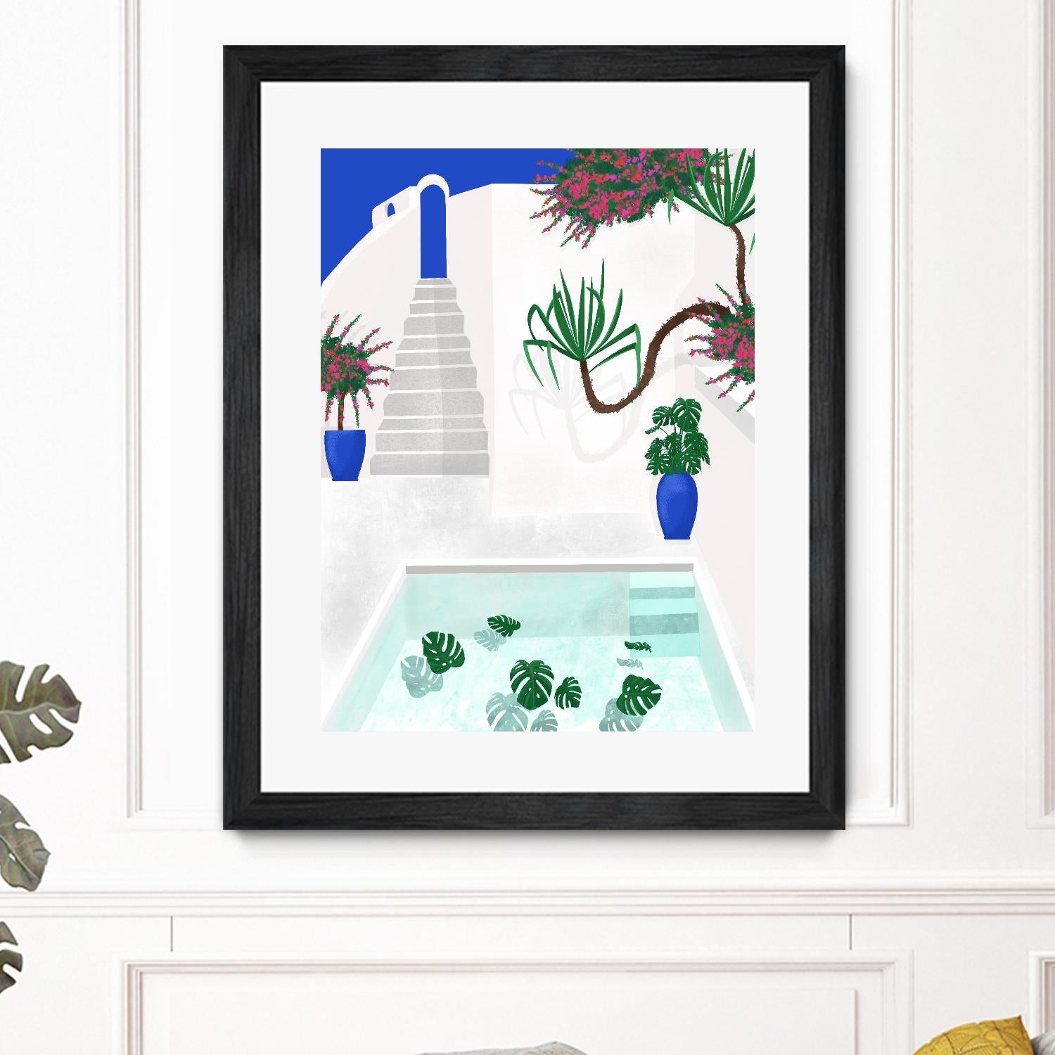 Living In Greece by Jen Bucheli on GIANT ART - architecture travel