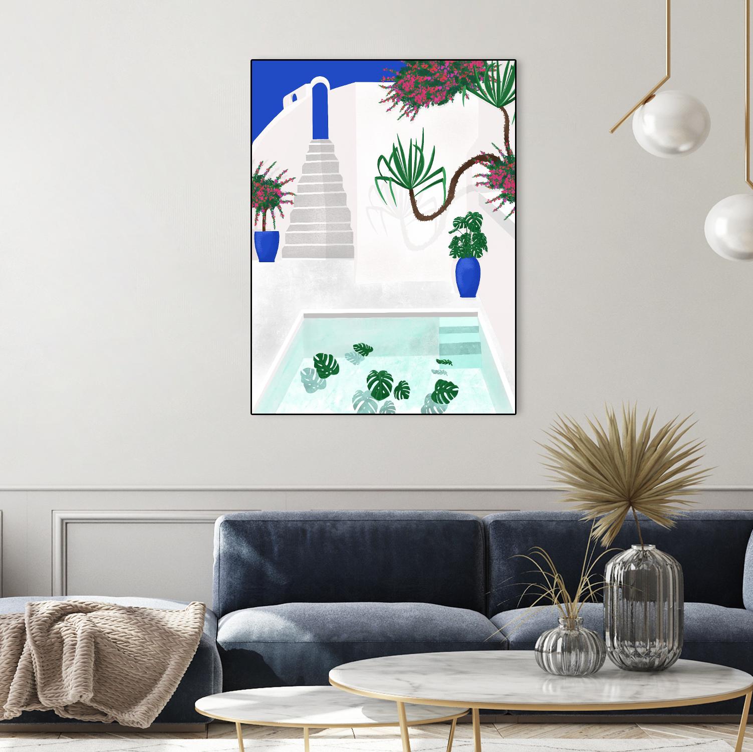 Living In Greece by Jen Bucheli on GIANT ART - architecture travel