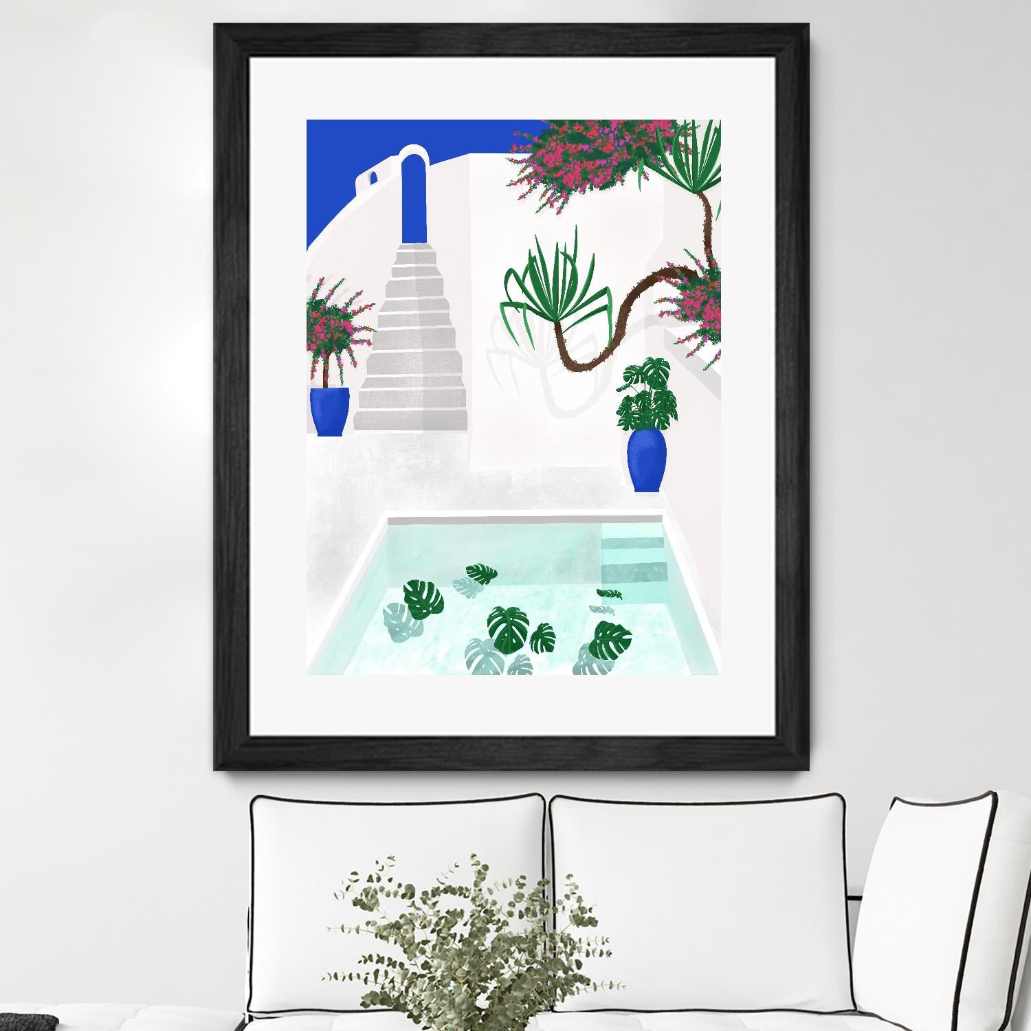 Living In Greece by Jen Bucheli on GIANT ART - architecture travel