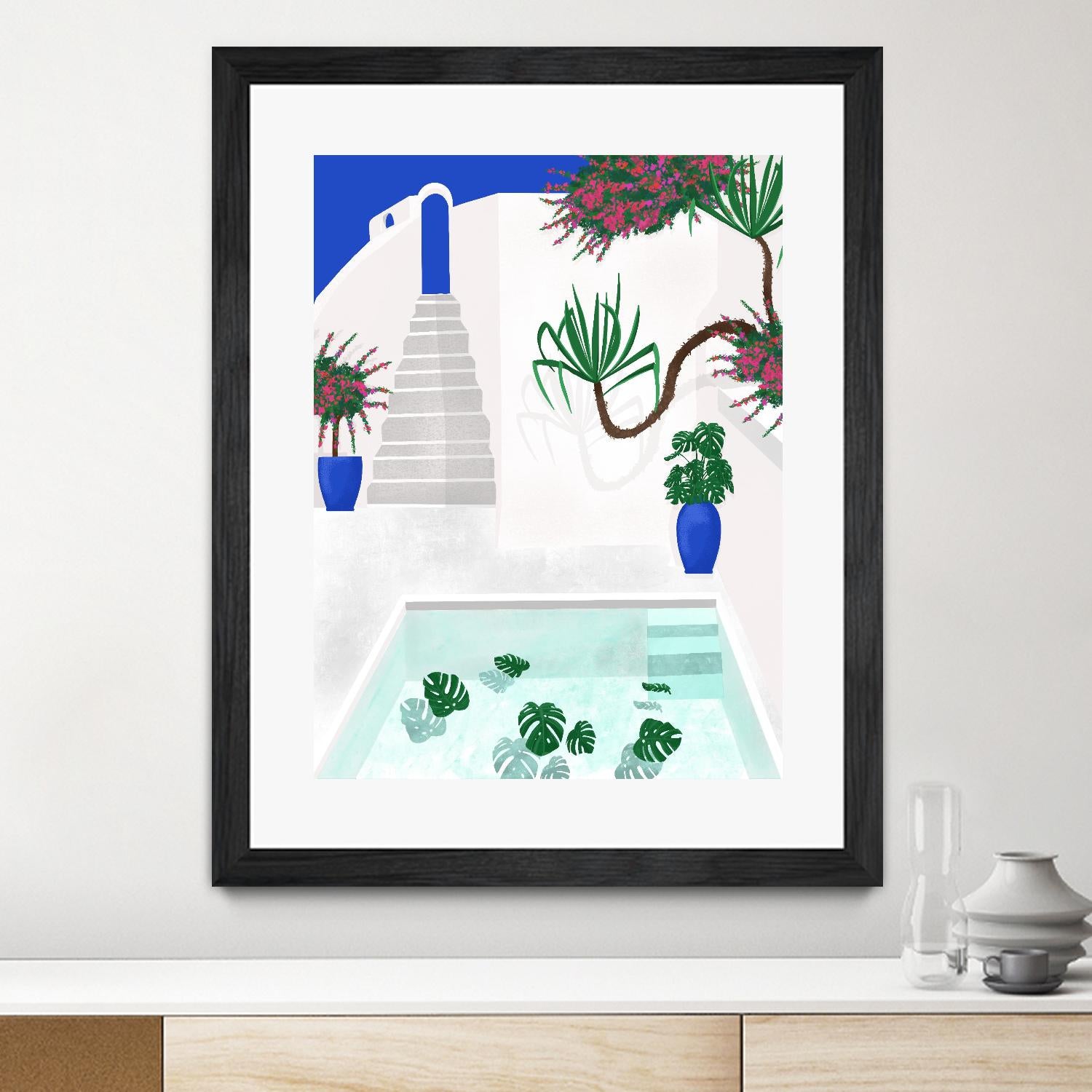 Living In Greece by Jen Bucheli on GIANT ART - architecture travel