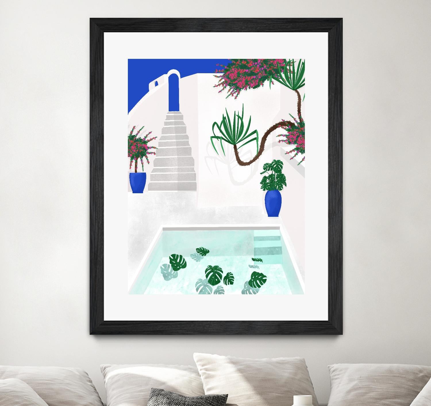 Living In Greece by Jen Bucheli on GIANT ART - architecture travel