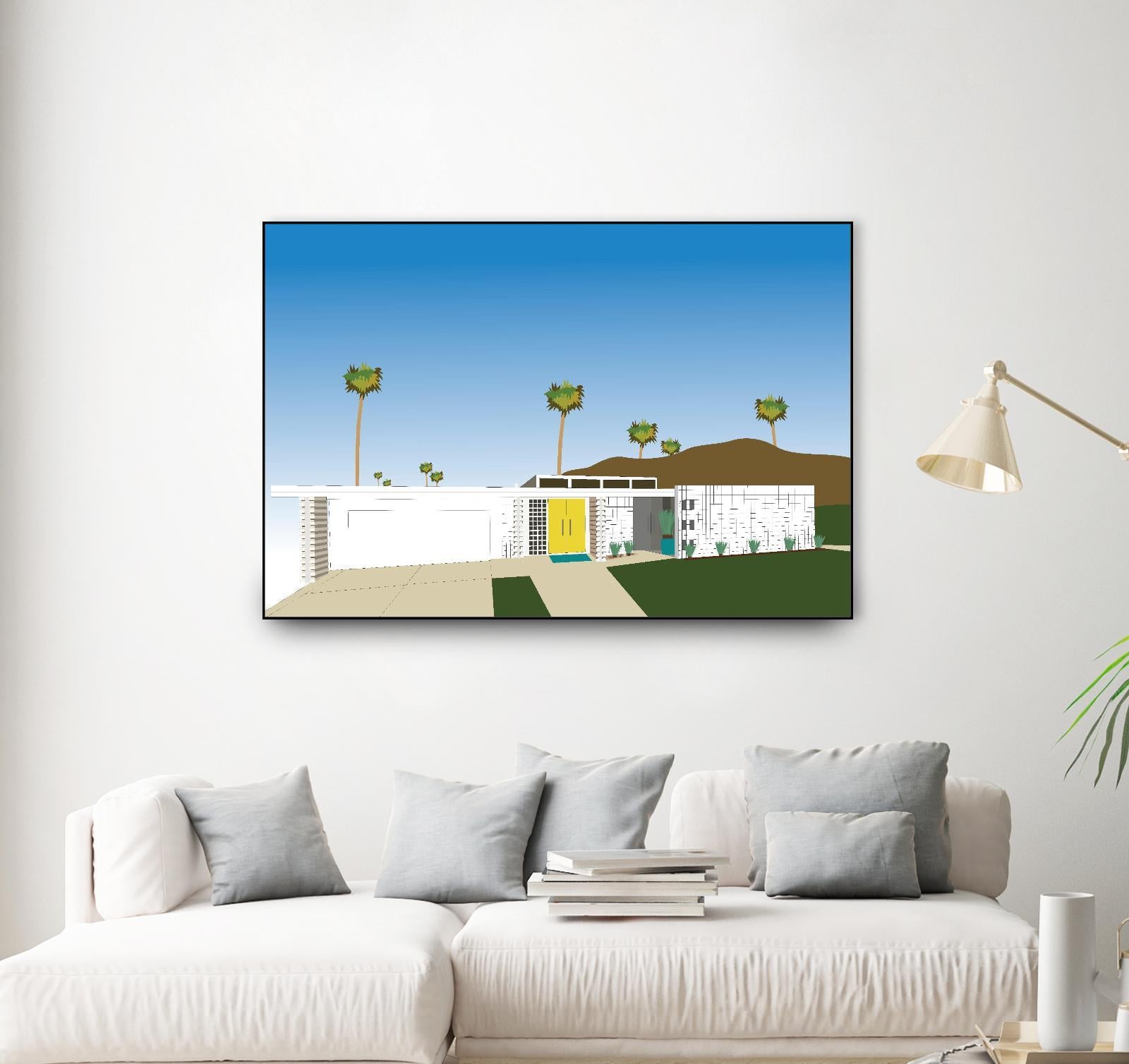 Palm Spring Living II by Jen Bucheli on GIANT ART - decorative