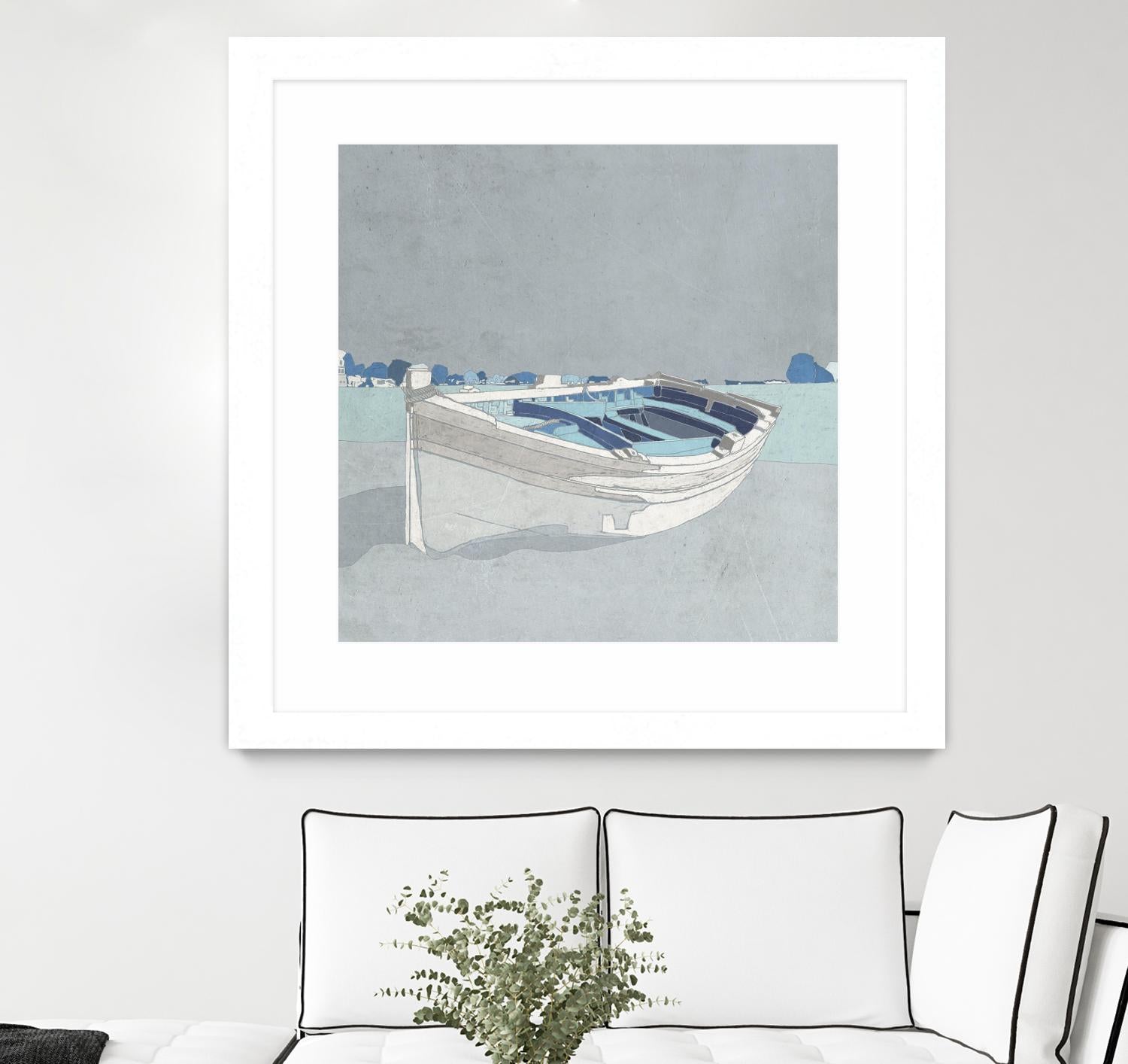 Docked Ashore II by Ynon Mabat on GIANT ART - coastal