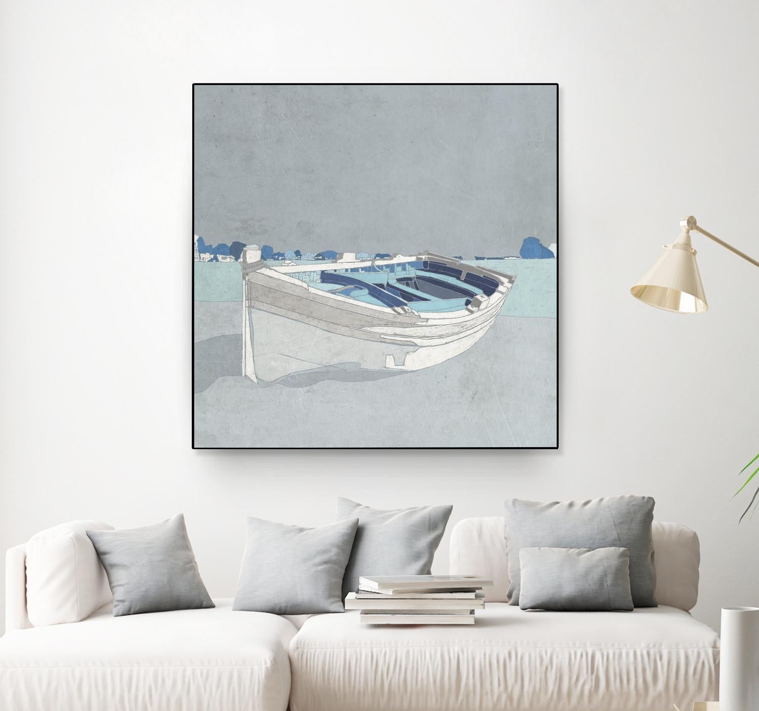 Docked Ashore II by Ynon Mabat on GIANT ART - coastal