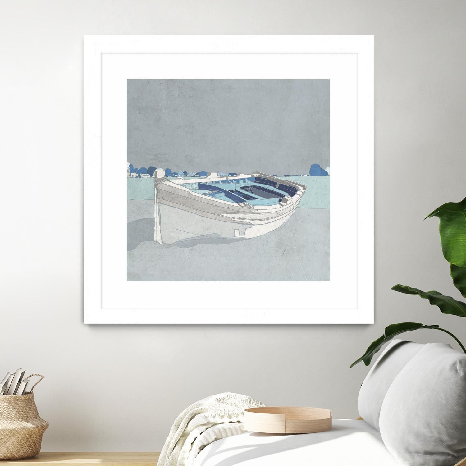 Docked Ashore II by Ynon Mabat on GIANT ART - coastal