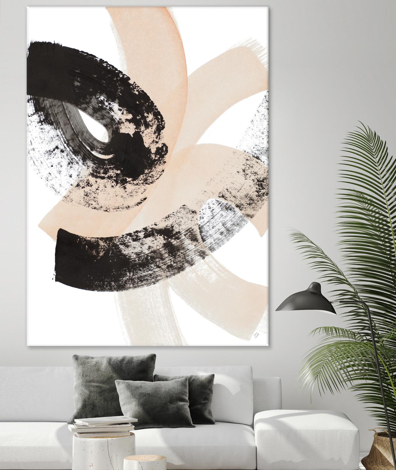 From Vision to Reality IV by Lanie Loreth on GIANT ART - peach abstract