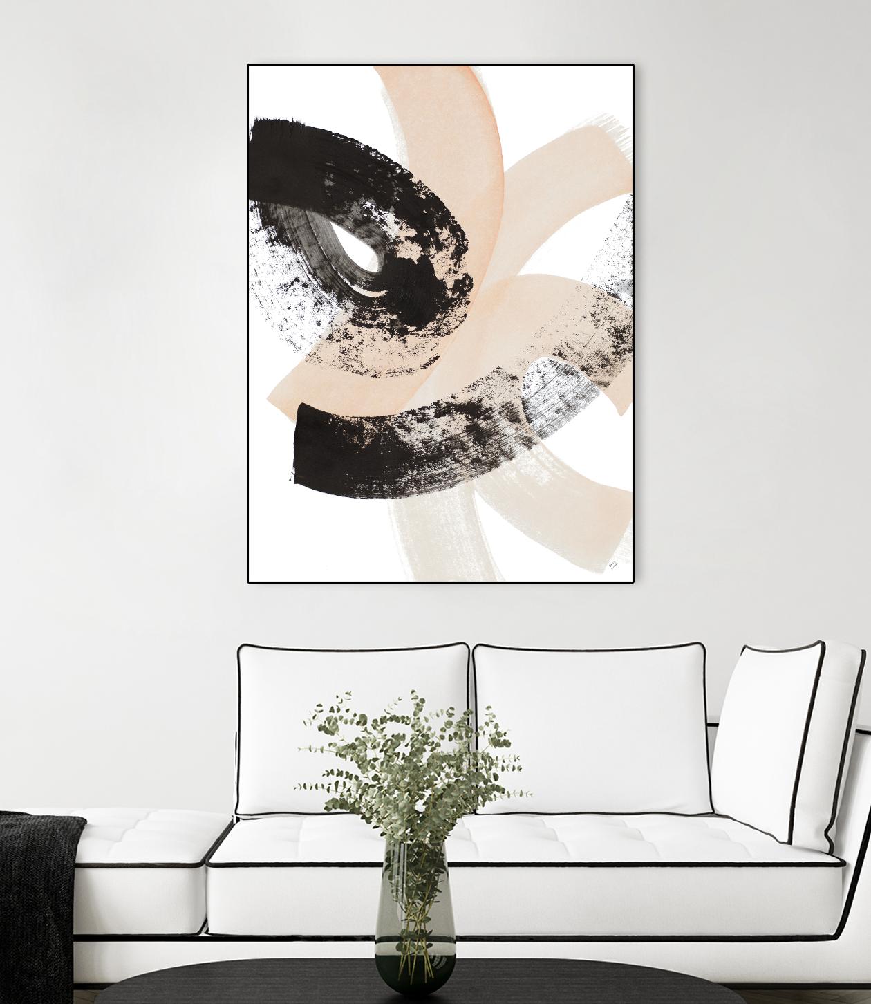 From Vision to Reality IV by Lanie Loreth on GIANT ART - peach abstract