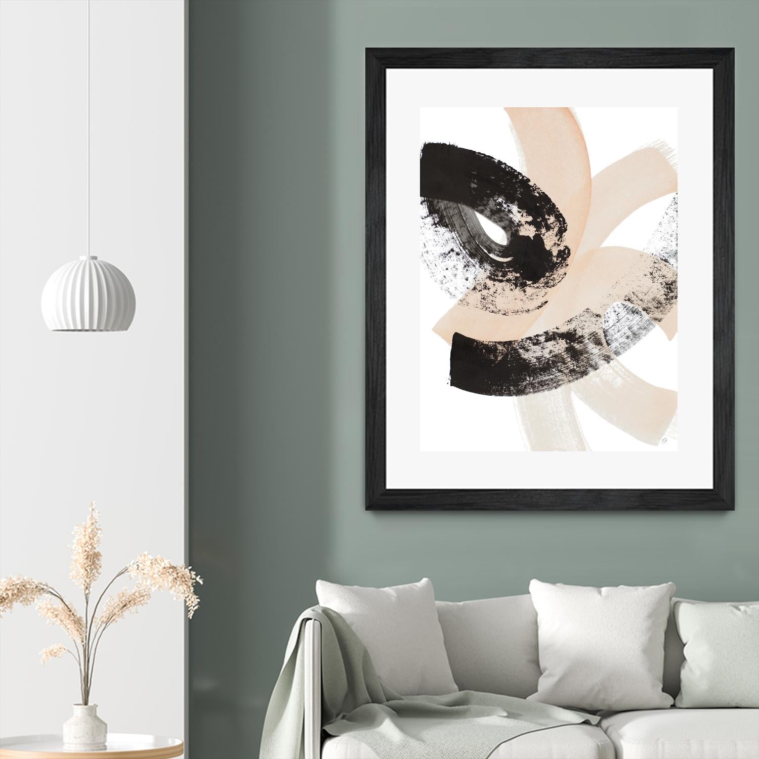 From Vision to Reality IV by Lanie Loreth on GIANT ART - peach abstract