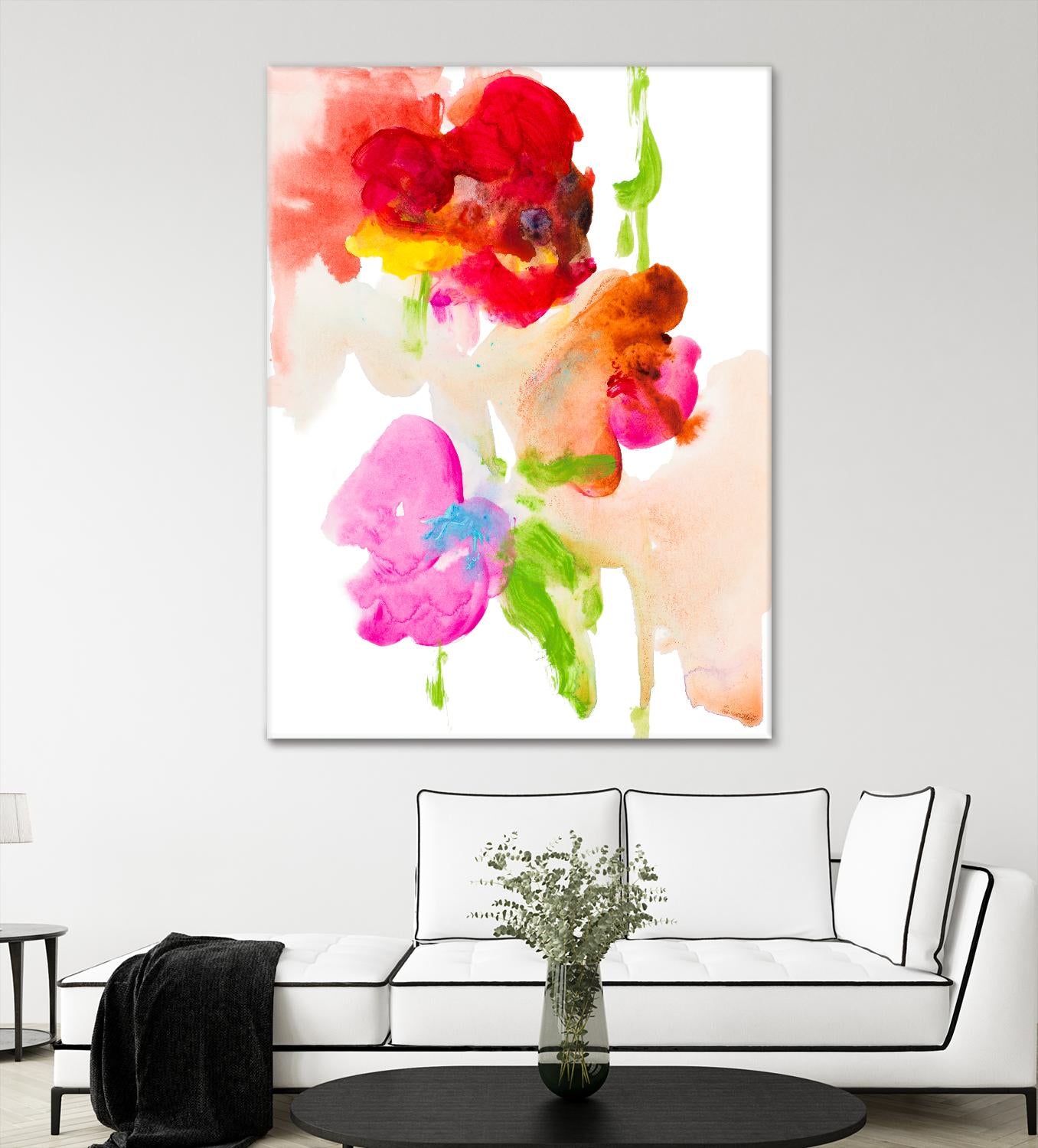 Abstract Flower Study by Lanie Loreth on GIANT ART - Multi Abstract