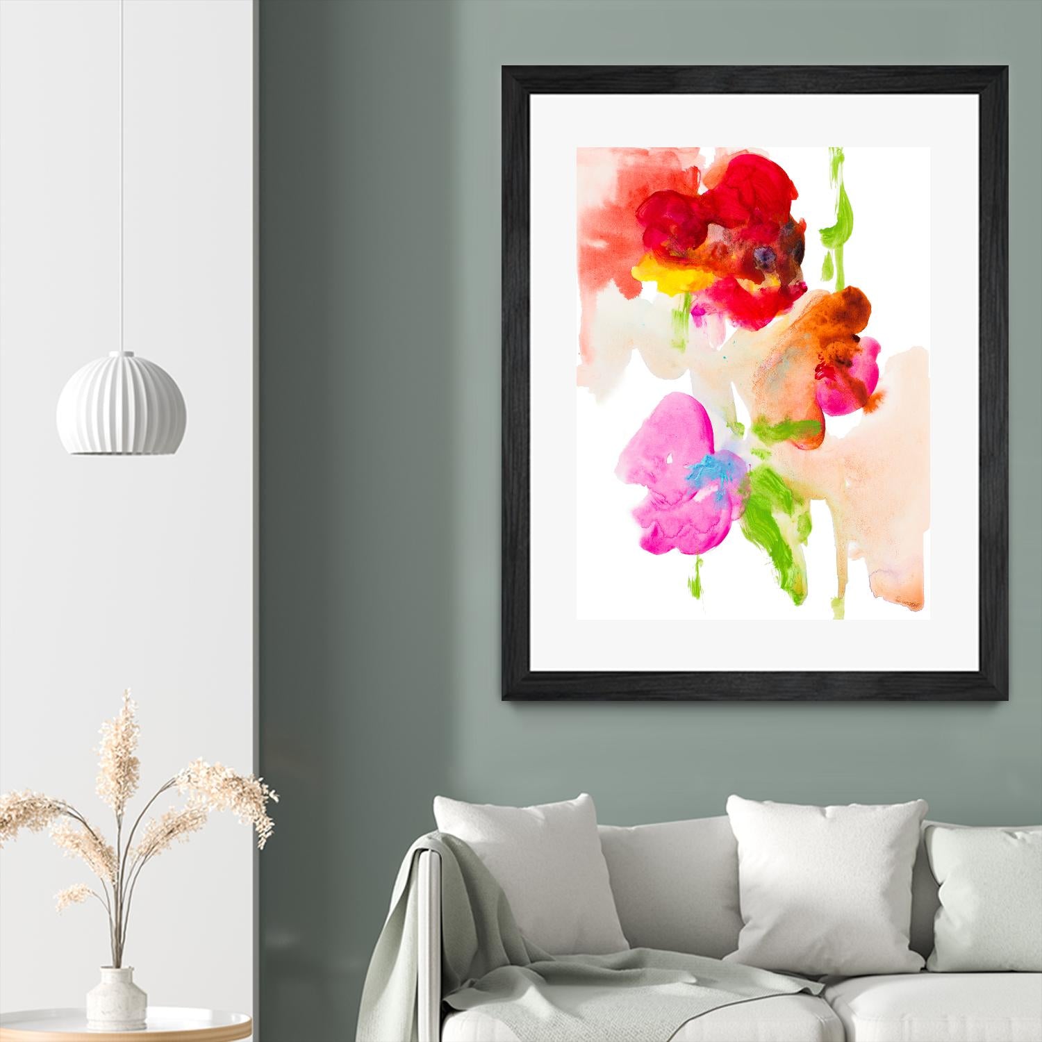 Abstract Flower Study by Lanie Loreth on GIANT ART - Multi Abstract