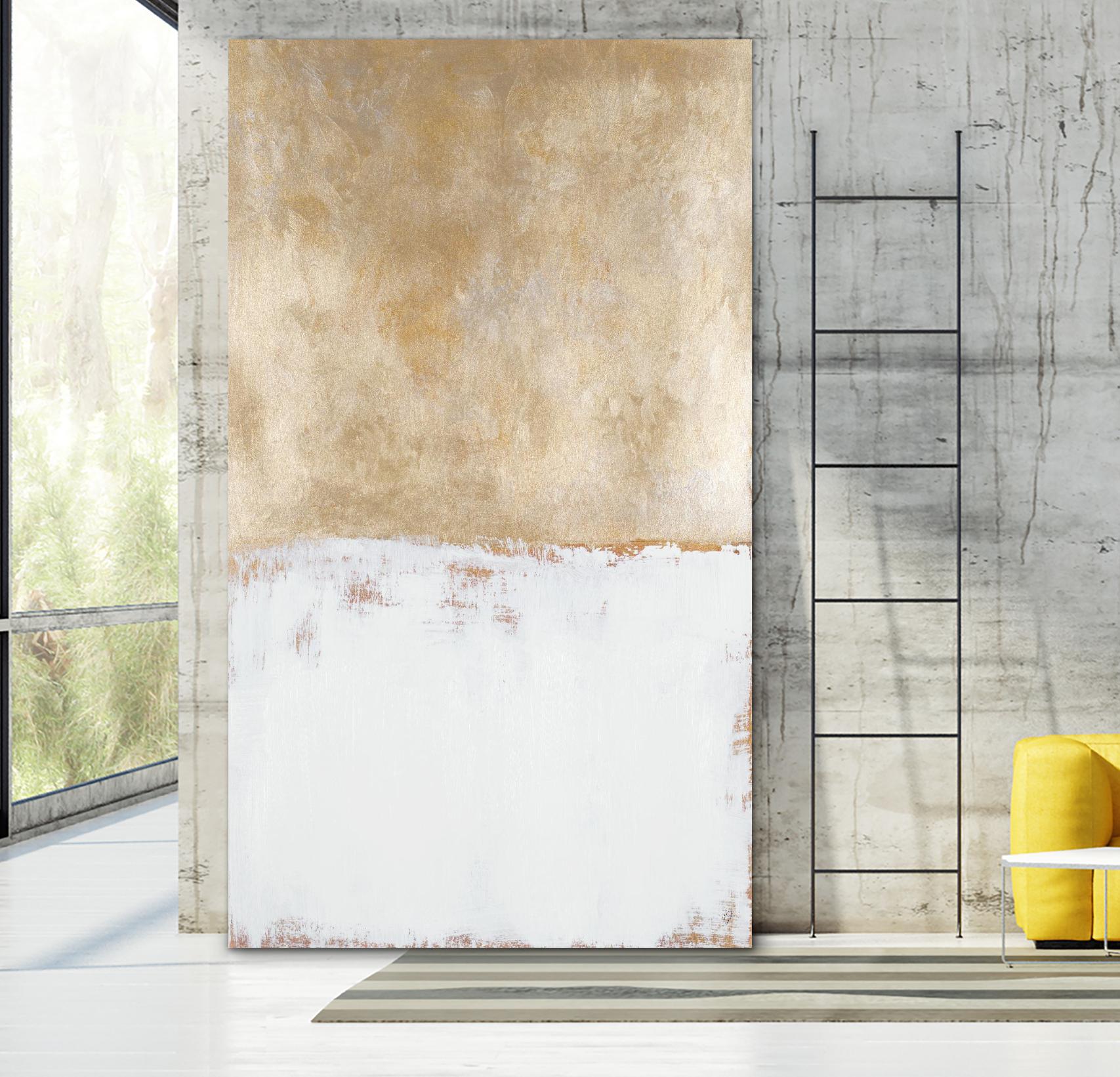 Timeless Perspective by Lanie Loreth on GIANT ART - gold abstract