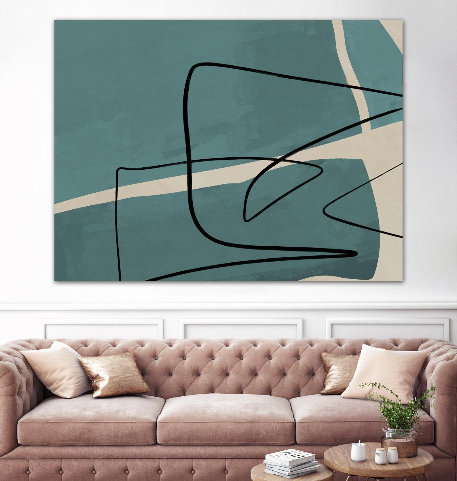 Different Strokes II by Dan Meneely on GIANT ART - abstract