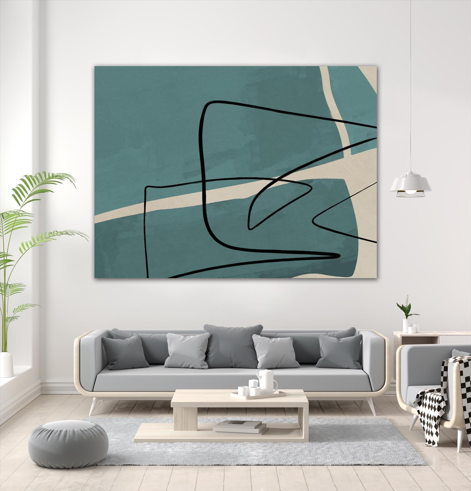 Different Strokes II by Dan Meneely on GIANT ART - abstract