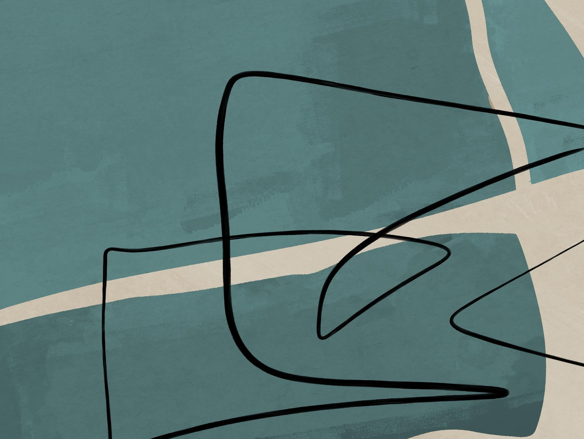 Different Strokes II by Dan Meneely on GIANT ART - abstract