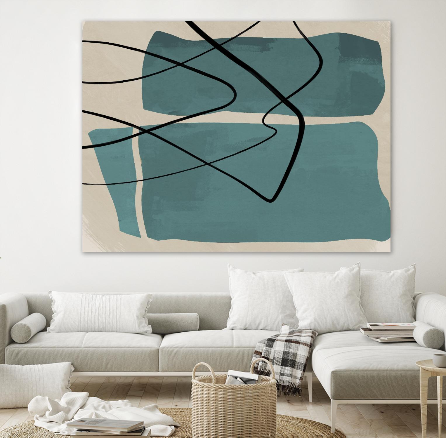 Different Strokes I by Dan Meneely on GIANT ART - abstract