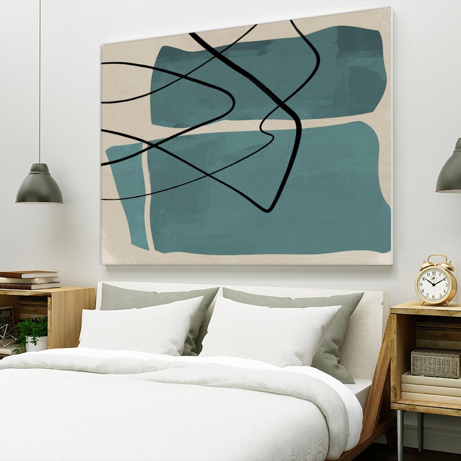 Different Strokes I by Dan Meneely on GIANT ART - abstract