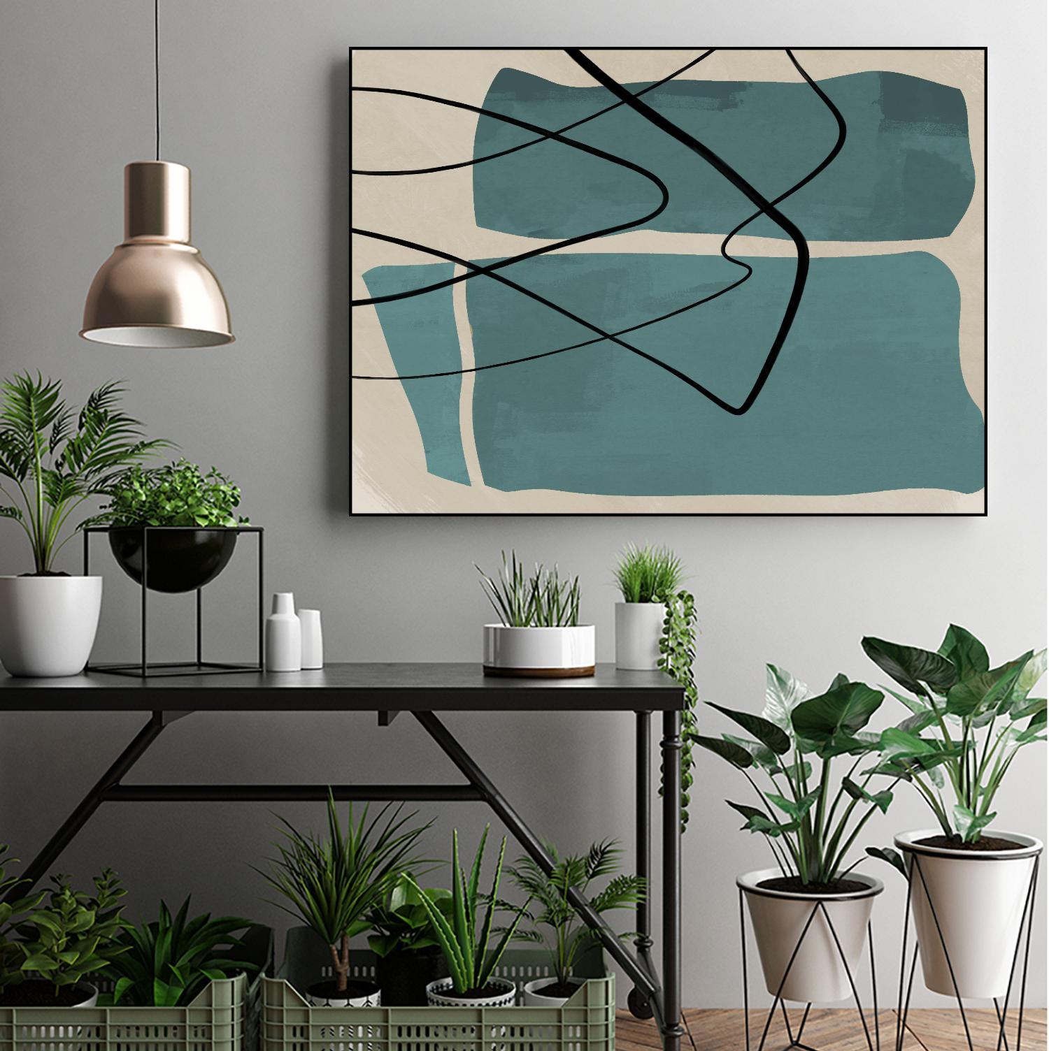 Different Strokes I by Dan Meneely on GIANT ART - abstract