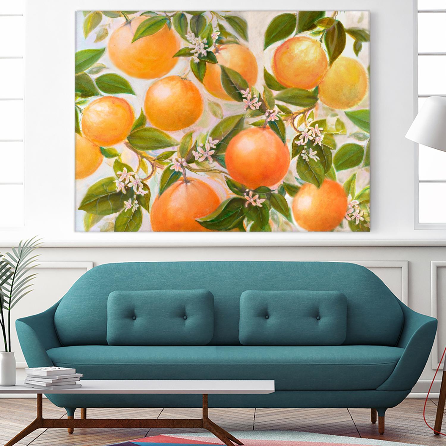 Tropical Oranges by Diannart on GIANT ART - fruit farm