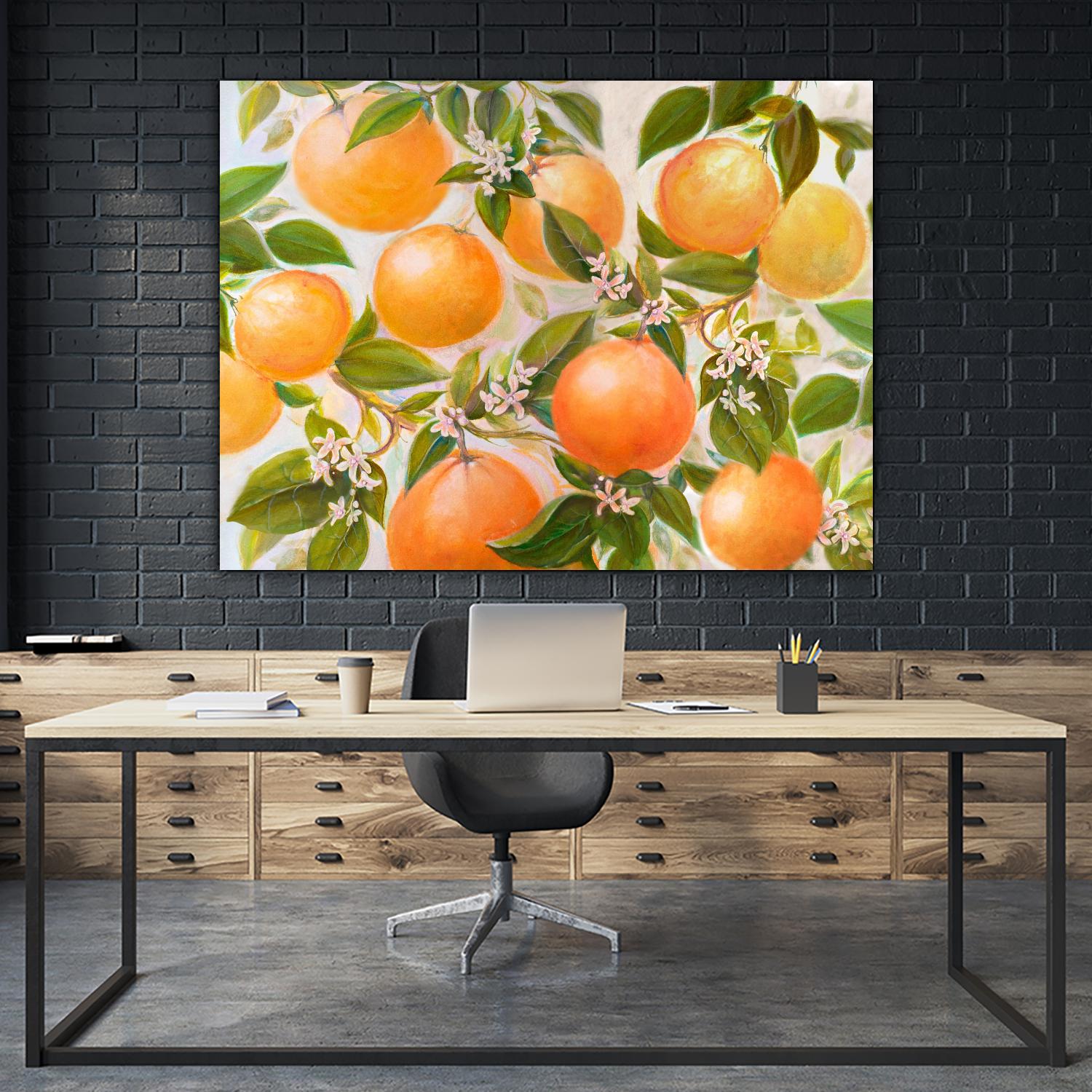 Tropical Oranges by Diannart on GIANT ART - fruit farm