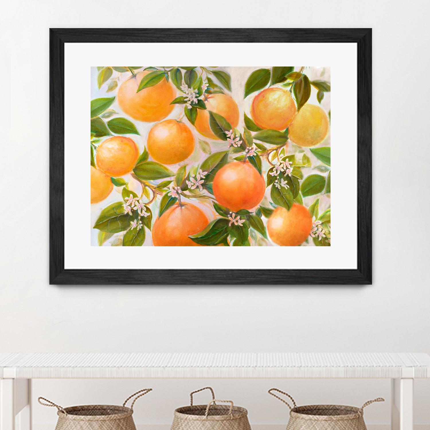 Tropical Oranges by Diannart on GIANT ART - fruit farm