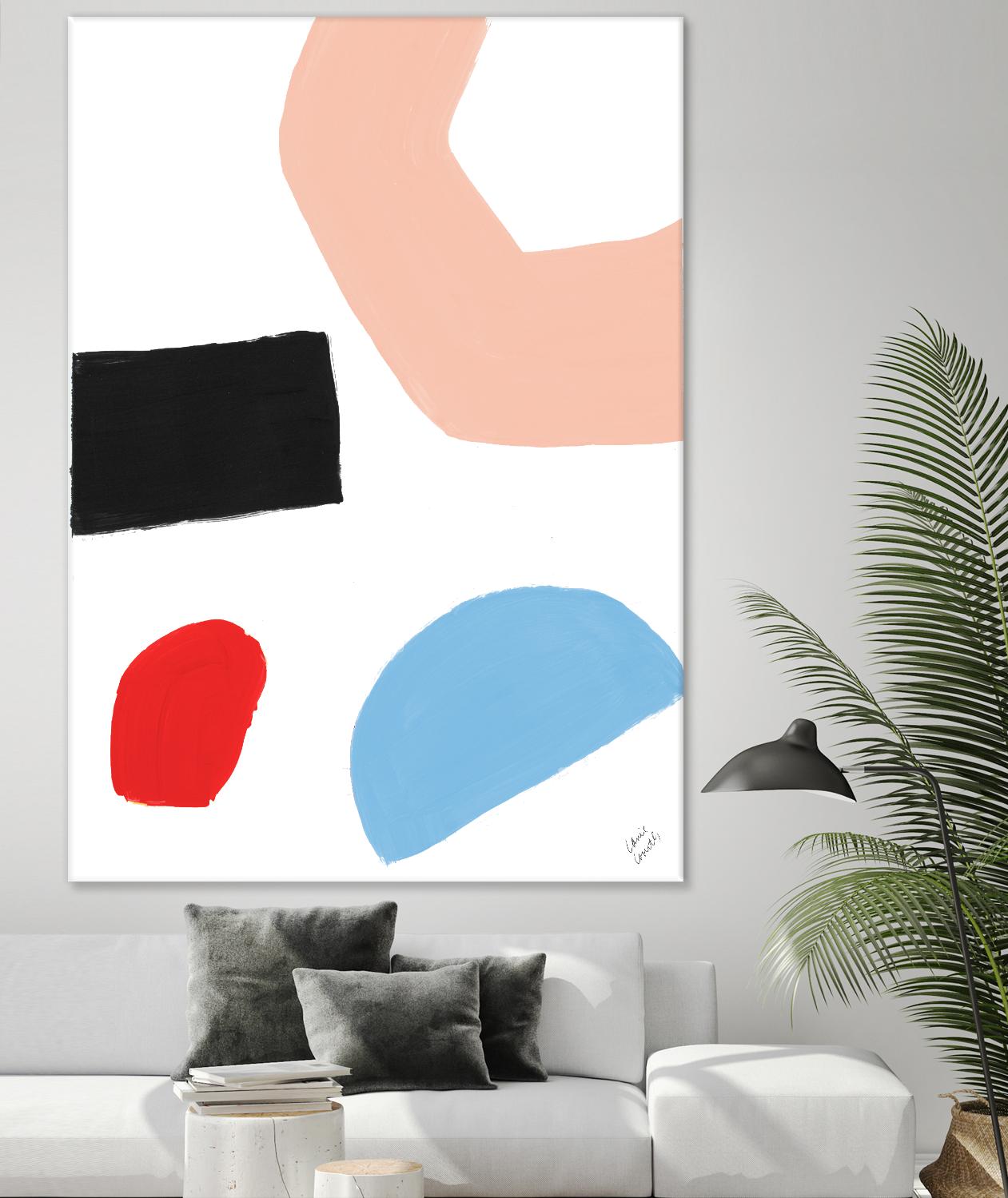 Bright Shape of Things II by Lanie Loreth on GIANT ART - multi abstract