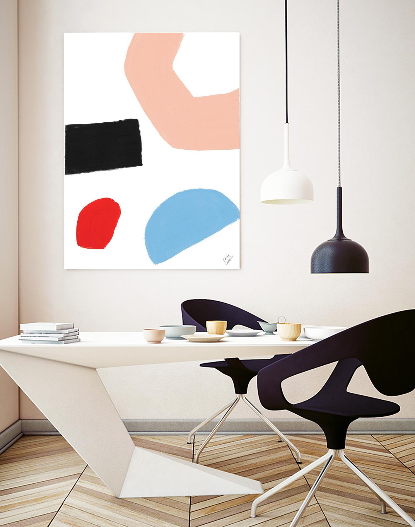 Bright Shape of Things II by Lanie Loreth on GIANT ART - multi abstract