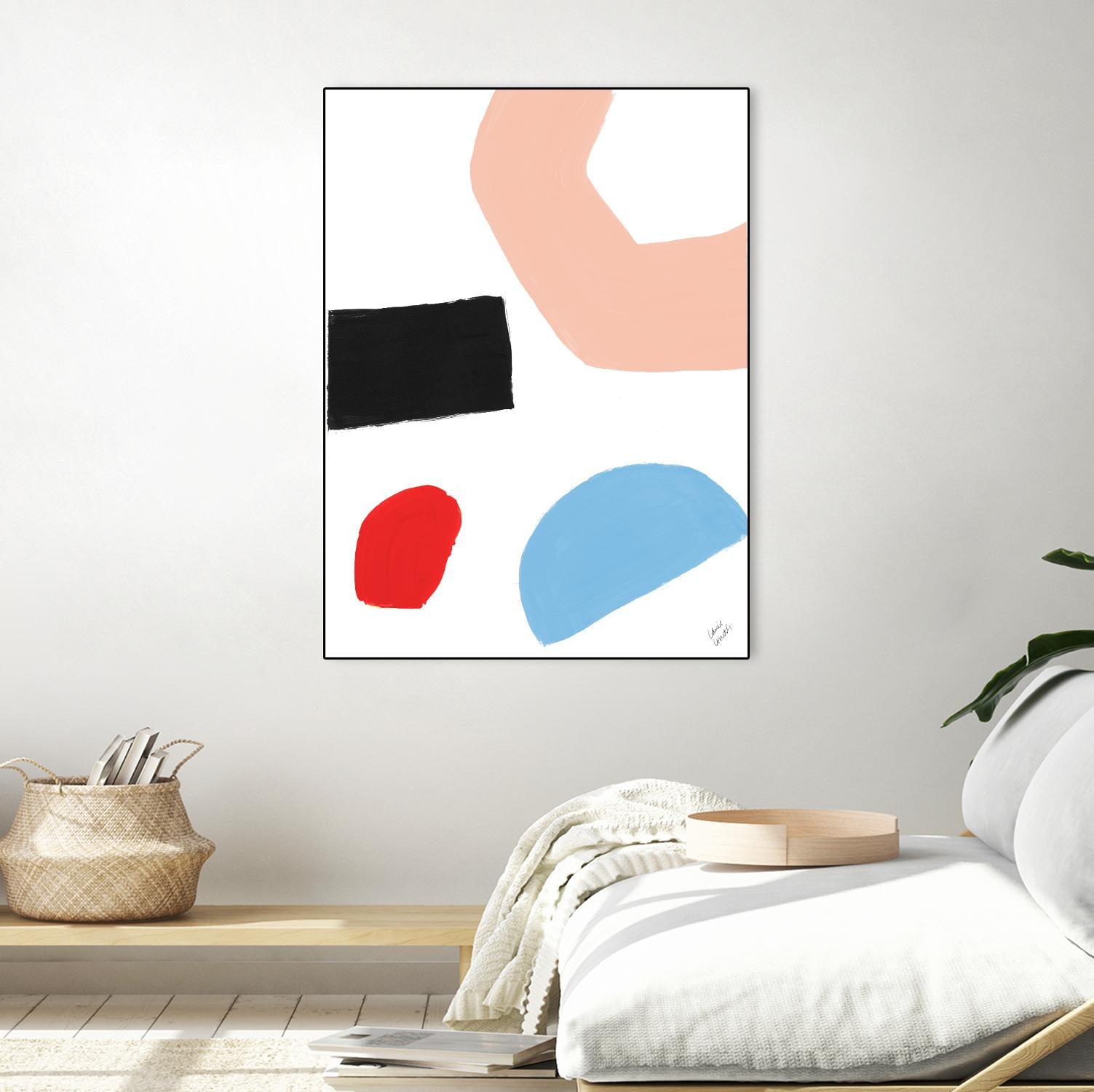 Bright Shape of Things II by Lanie Loreth on GIANT ART - multi abstract