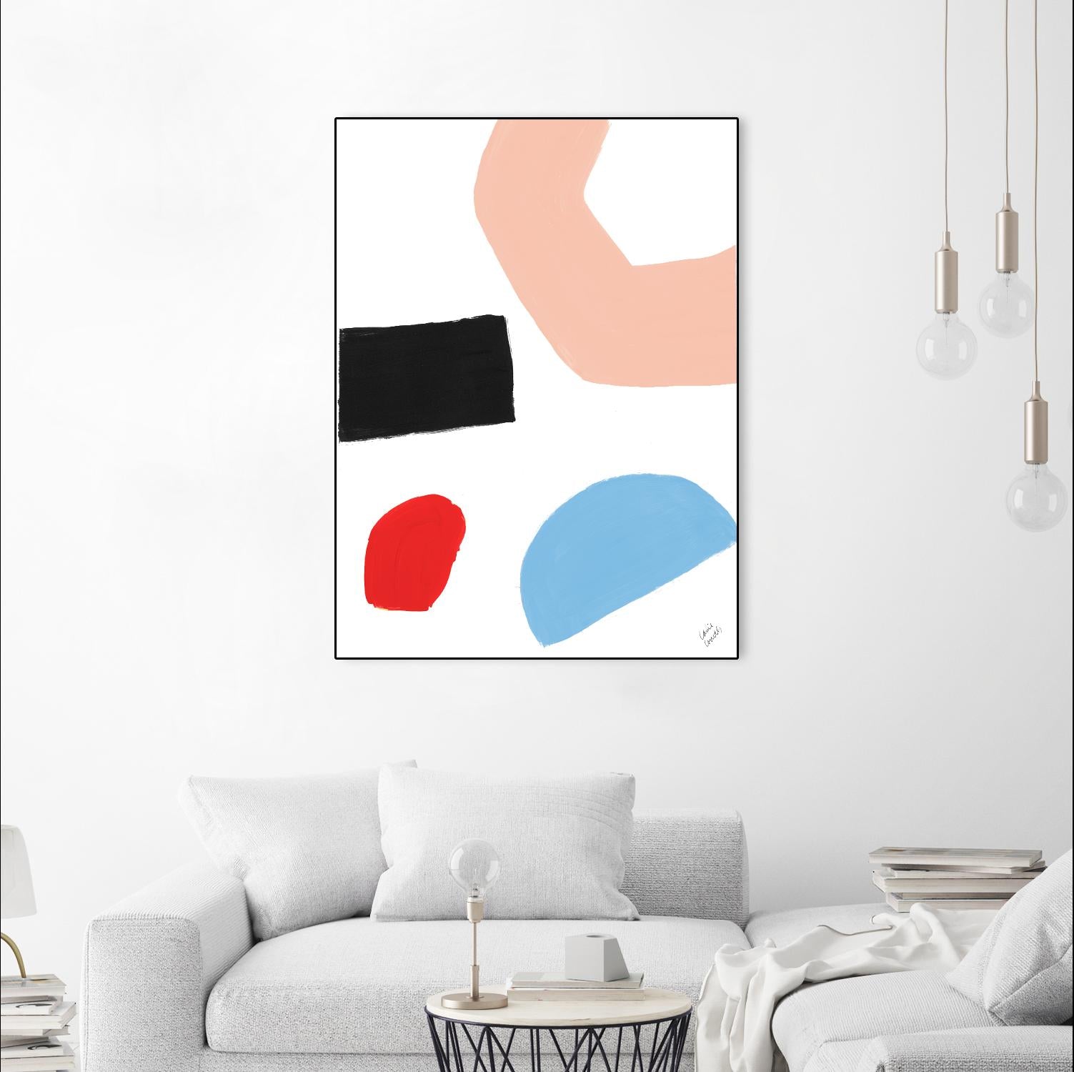 Bright Shape of Things II by Lanie Loreth on GIANT ART - multi abstract