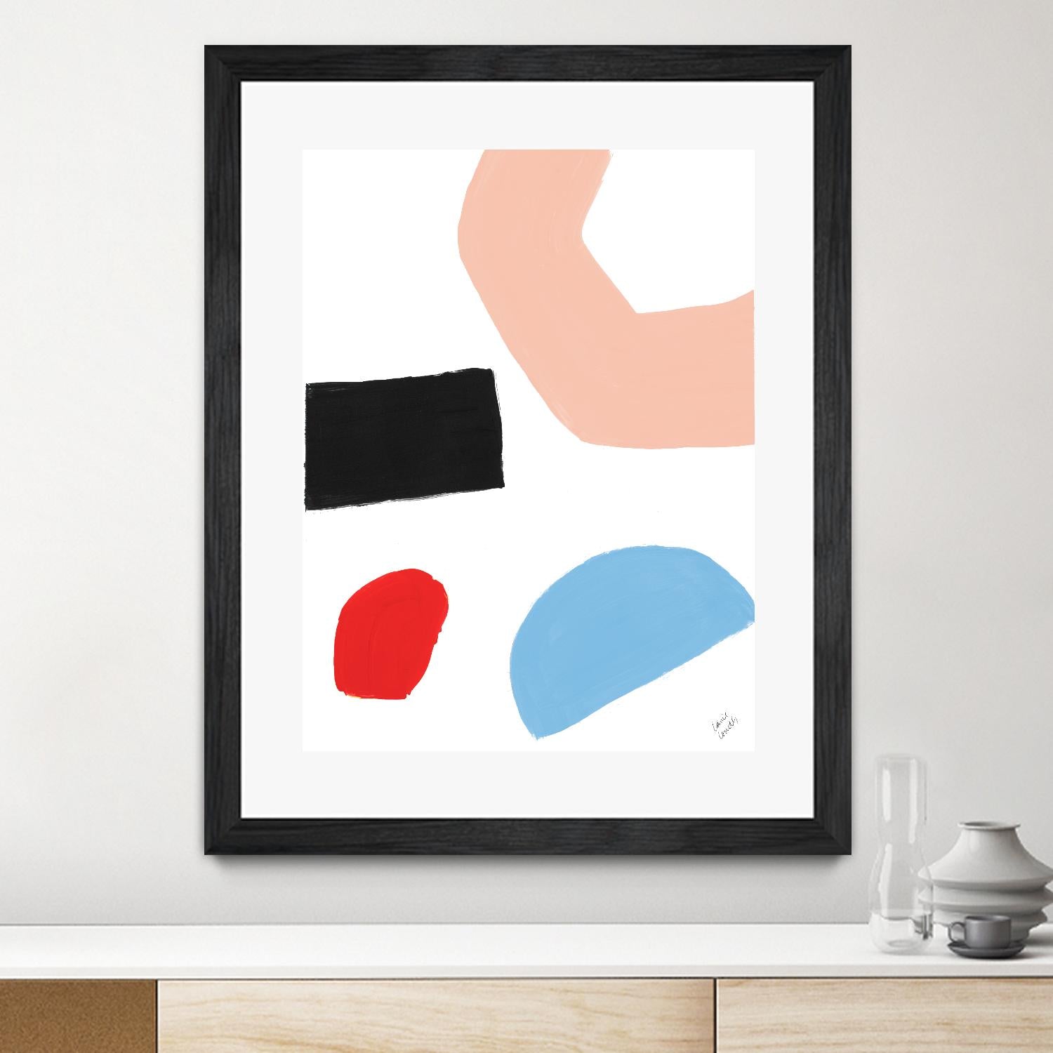 Bright Shape of Things II by Lanie Loreth on GIANT ART - multi abstract