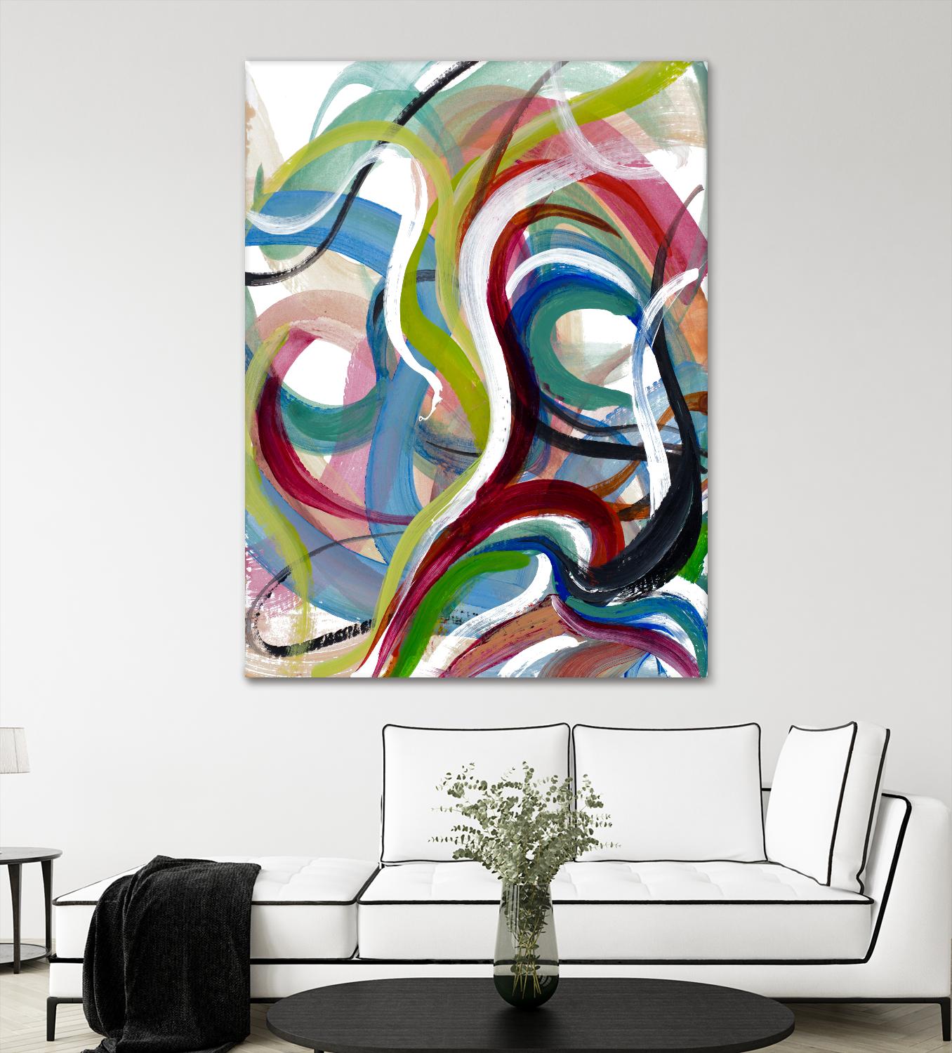 In Full Swing by Lanie Loreth on GIANT ART - multi abstract