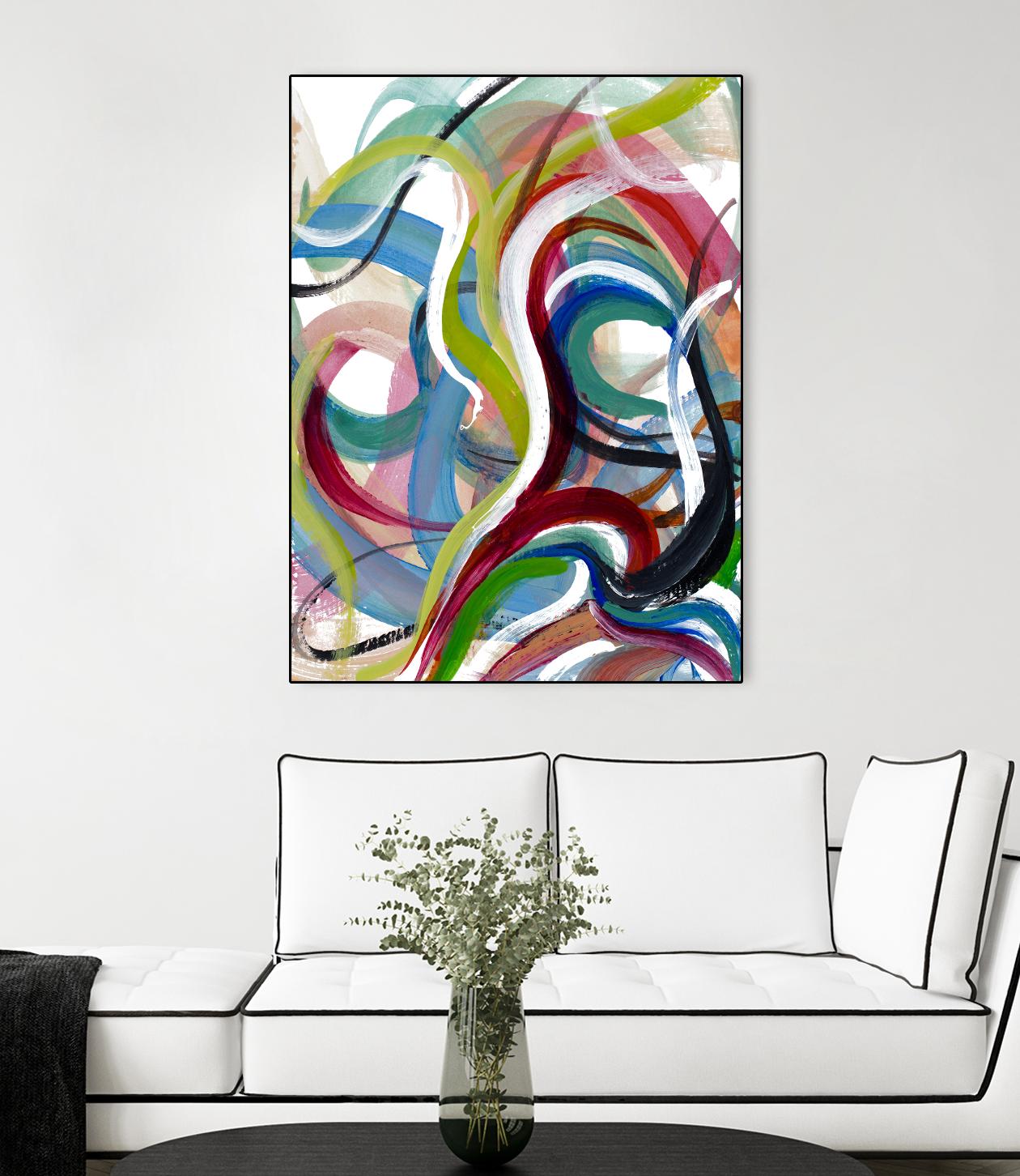 In Full Swing by Lanie Loreth on GIANT ART - multi abstract