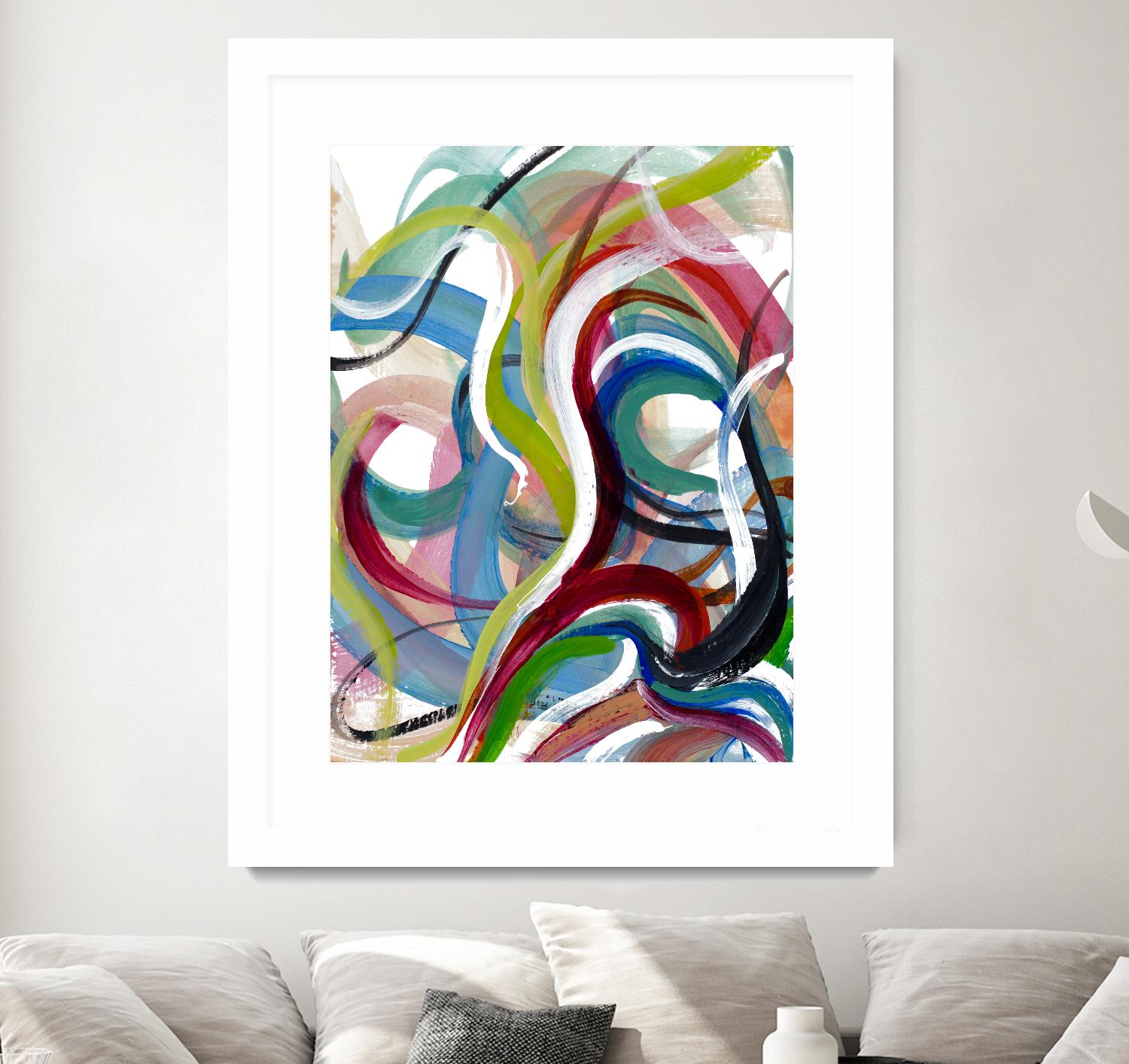 In Full Swing by Lanie Loreth on GIANT ART - multi abstract