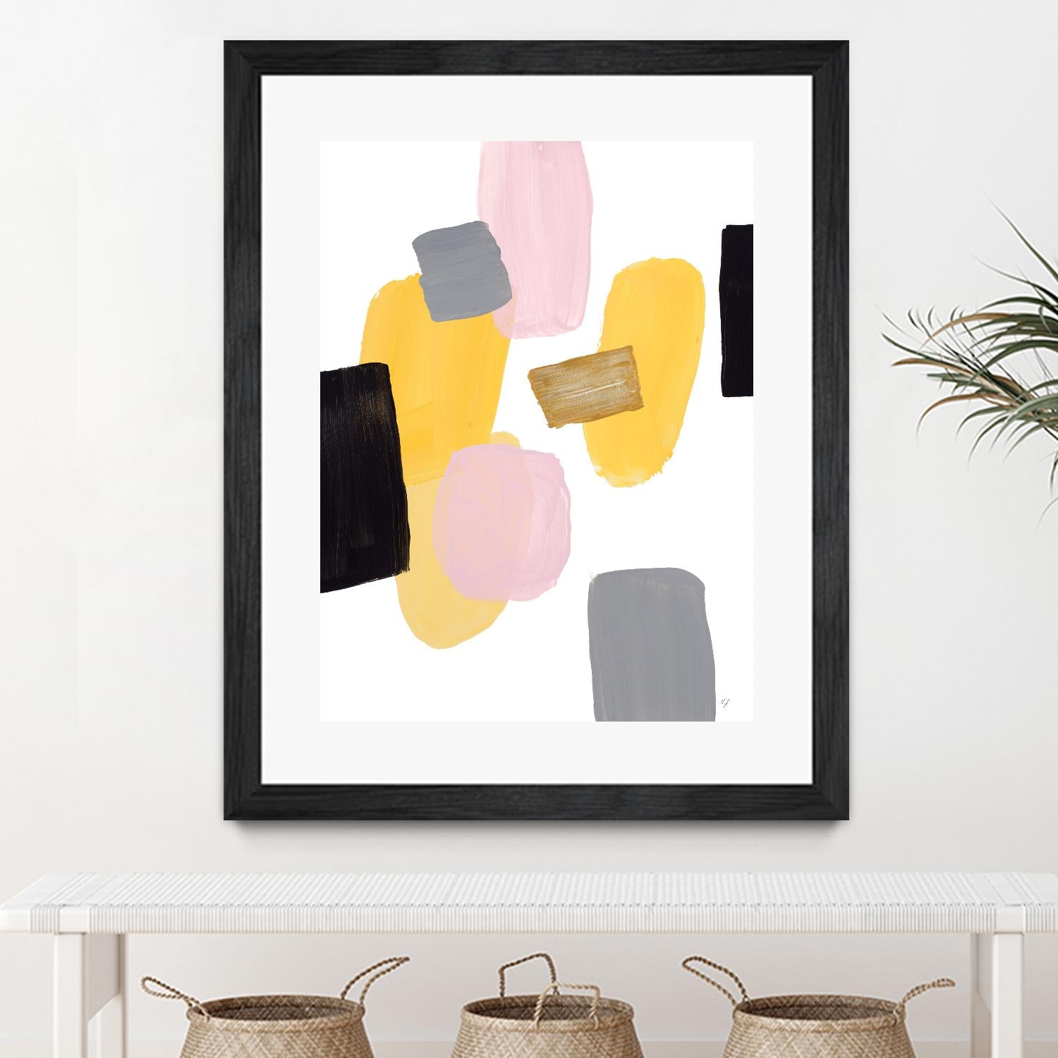 Floating Shapes I by Lanie Loreth on GIANT ART - multi abstract