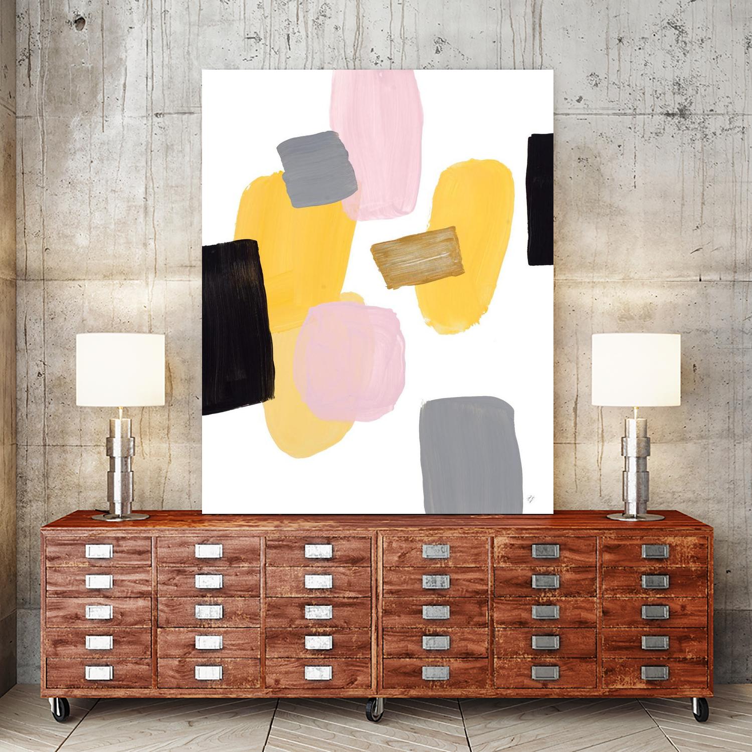 Floating Shapes I by Lanie Loreth on GIANT ART - multi abstract