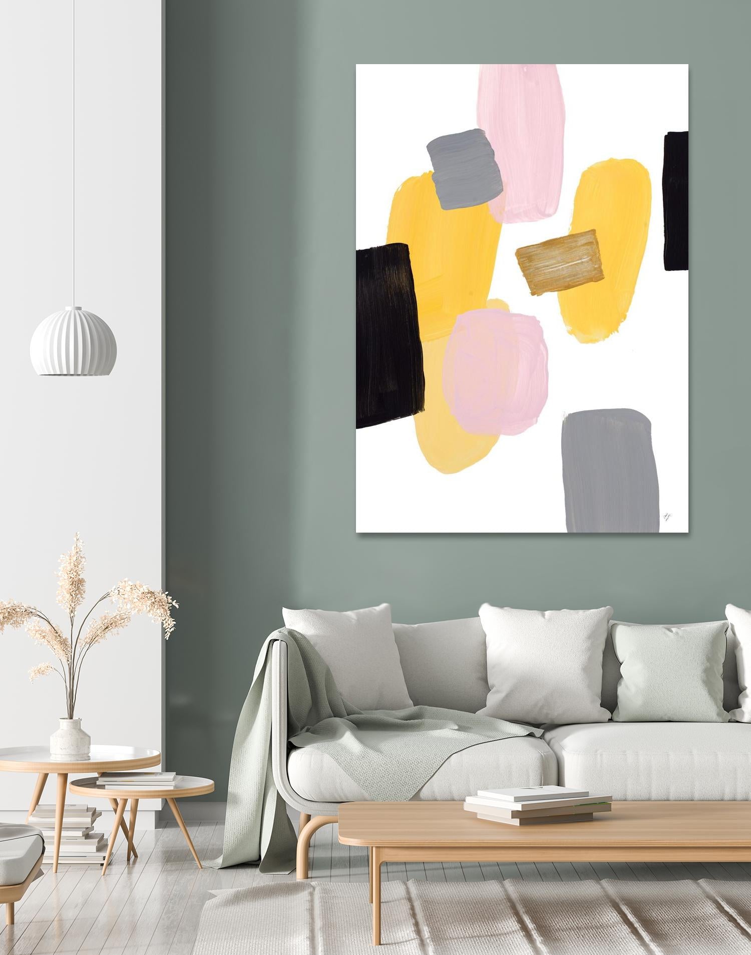 Floating Shapes I by Lanie Loreth on GIANT ART - multi abstract
