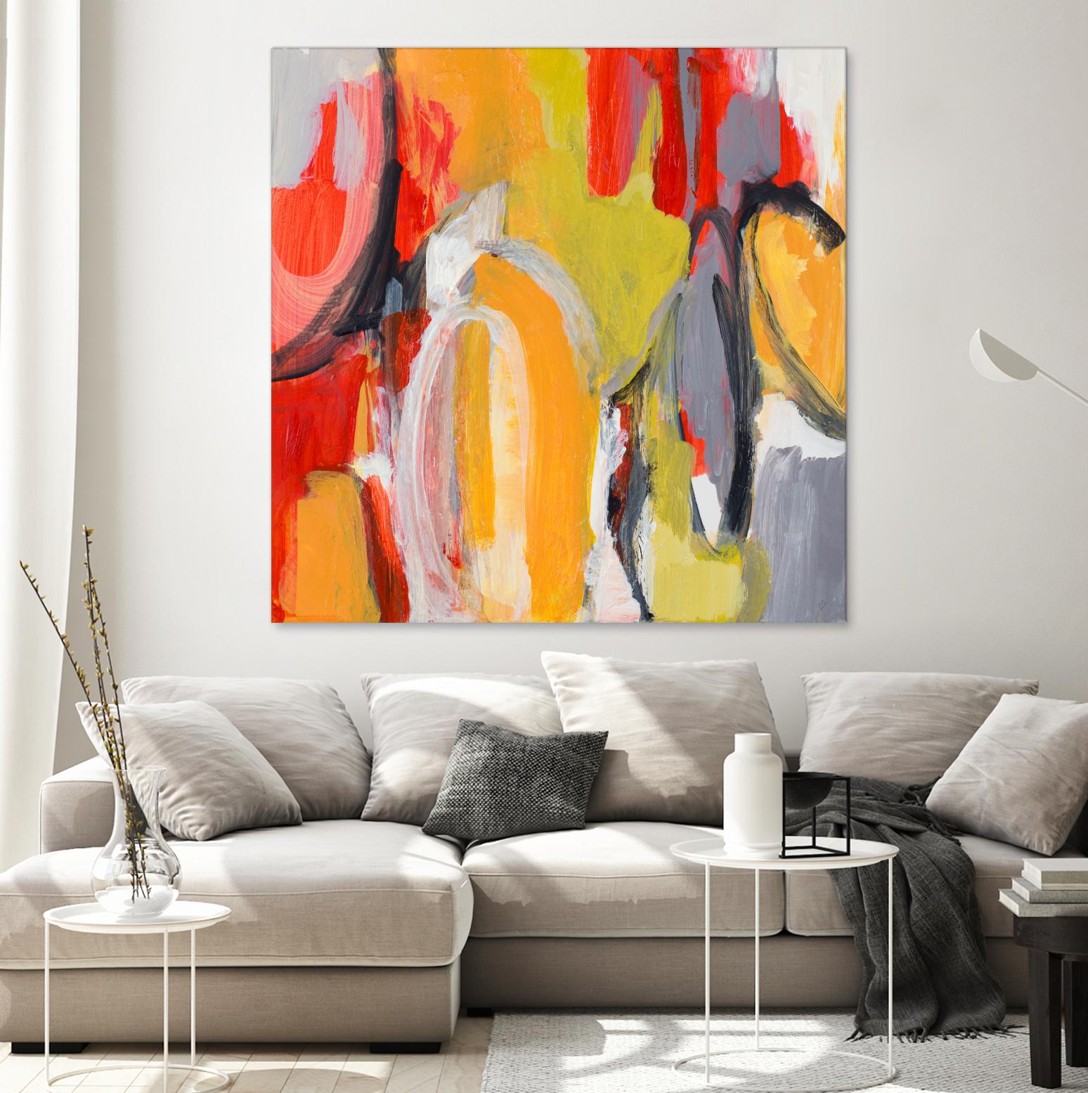 City Symphony I by Lanie Loreth on GIANT ART - multi abstract