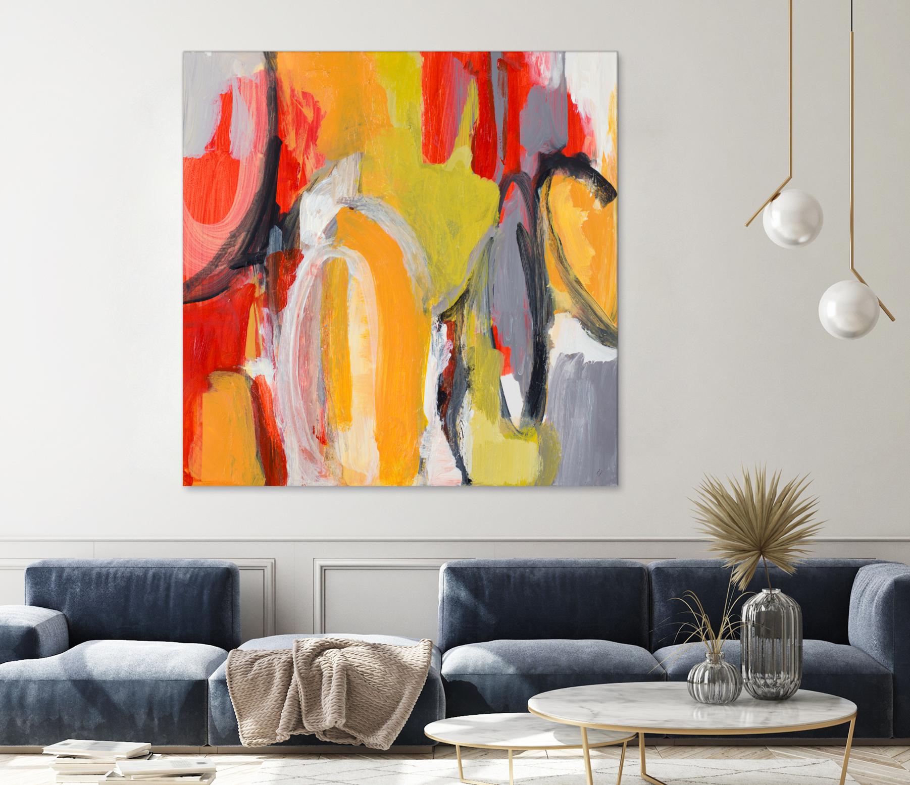 City Symphony I by Lanie Loreth on GIANT ART - multi abstract