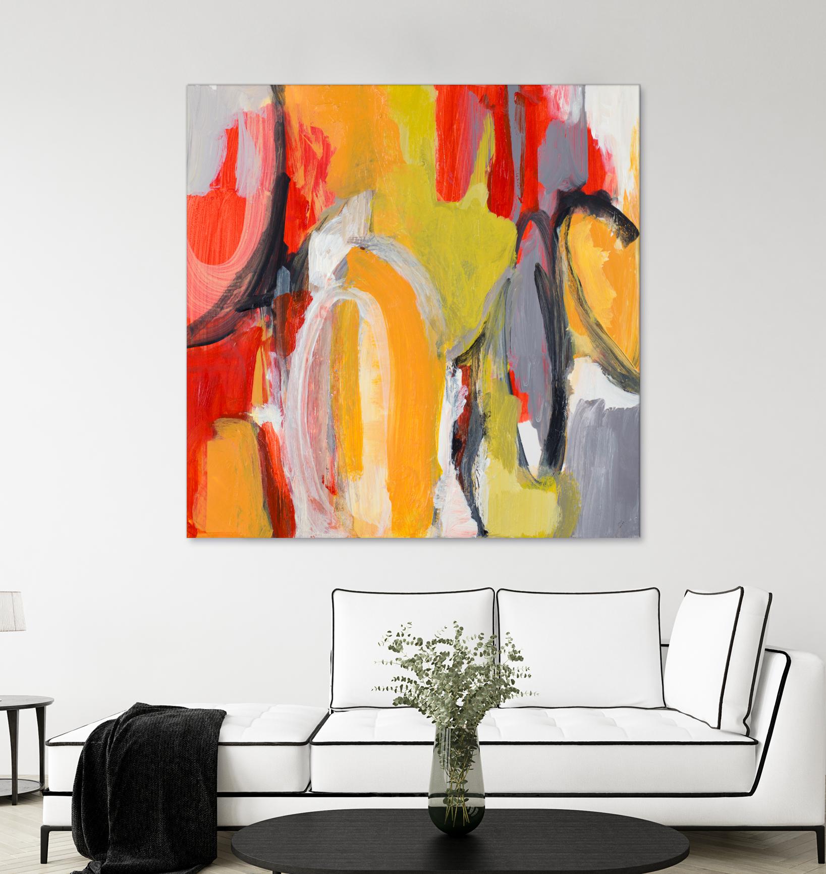 City Symphony I by Lanie Loreth on GIANT ART - multi abstract