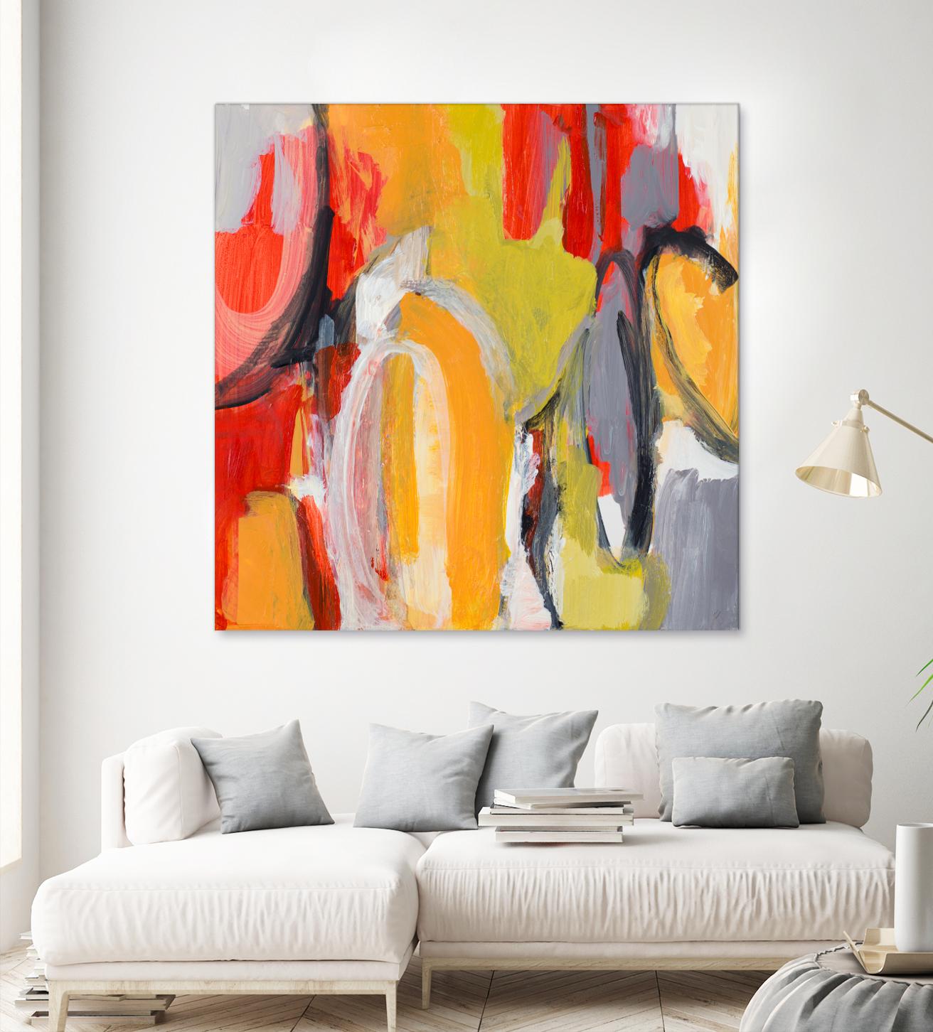 City Symphony I by Lanie Loreth on GIANT ART - multi abstract