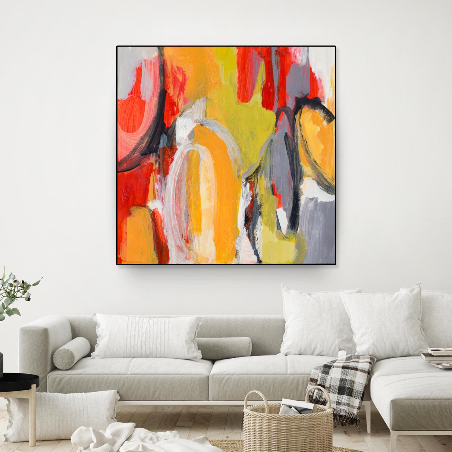 City Symphony I by Lanie Loreth on GIANT ART - multi abstract