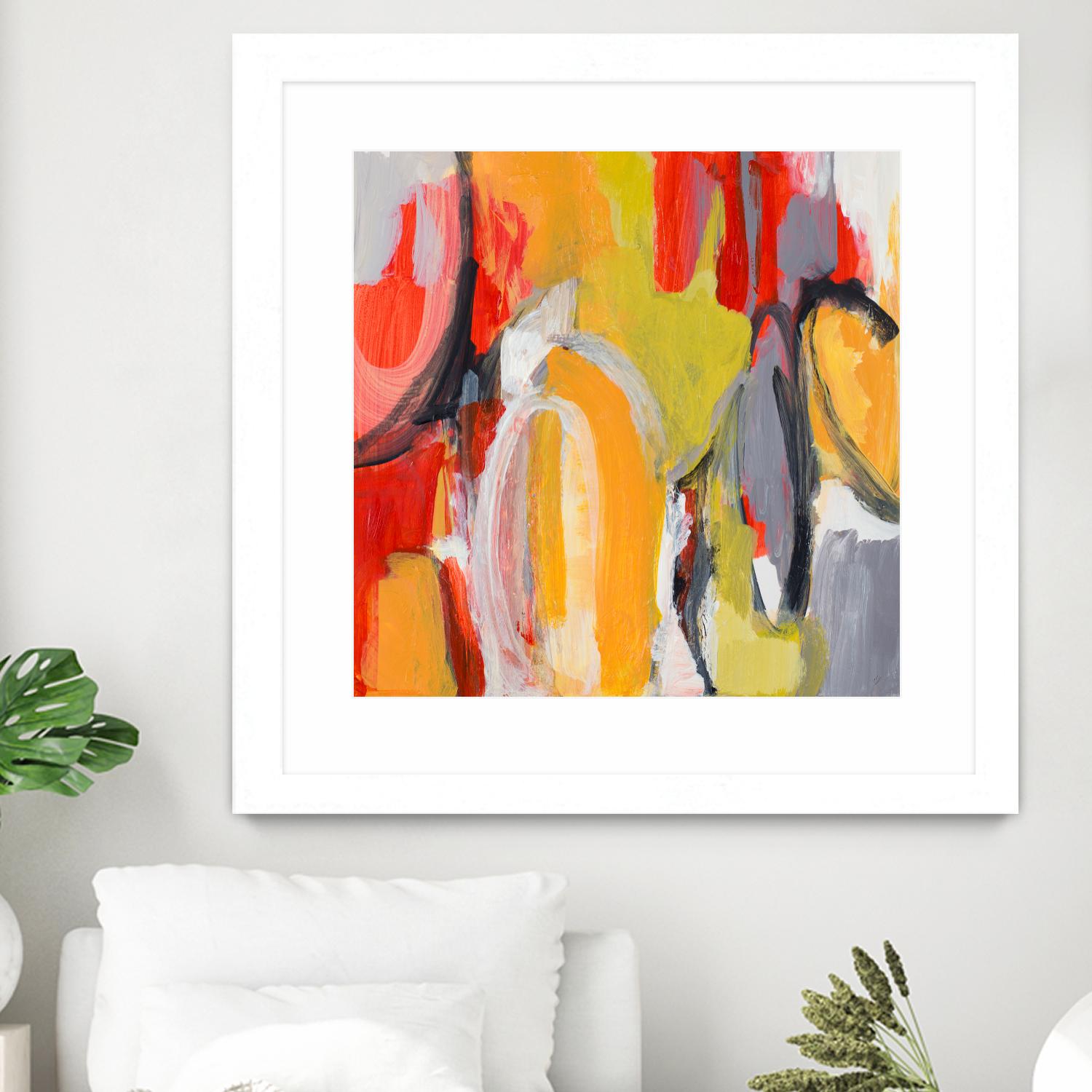 City Symphony I by Lanie Loreth on GIANT ART - multi abstract