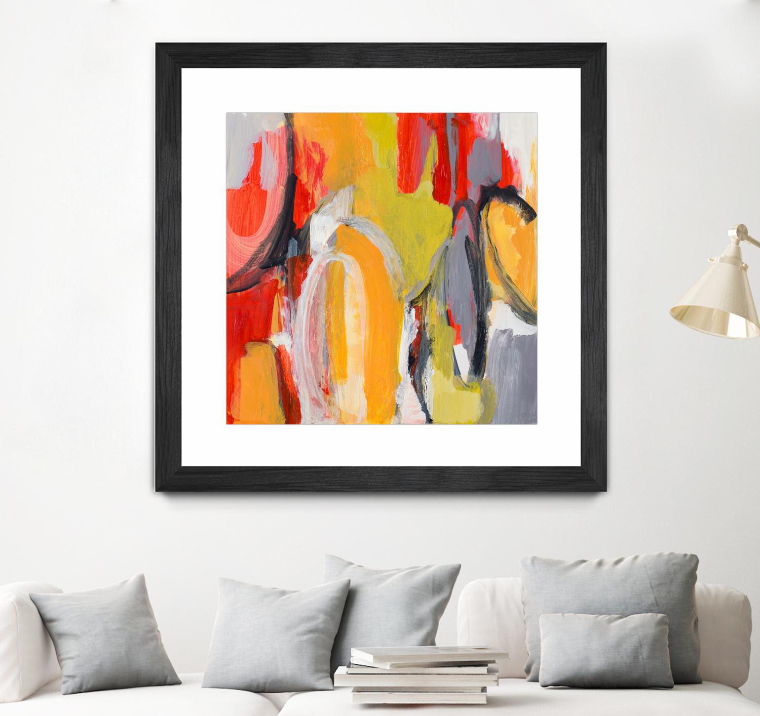 City Symphony I by Lanie Loreth on GIANT ART - multi abstract