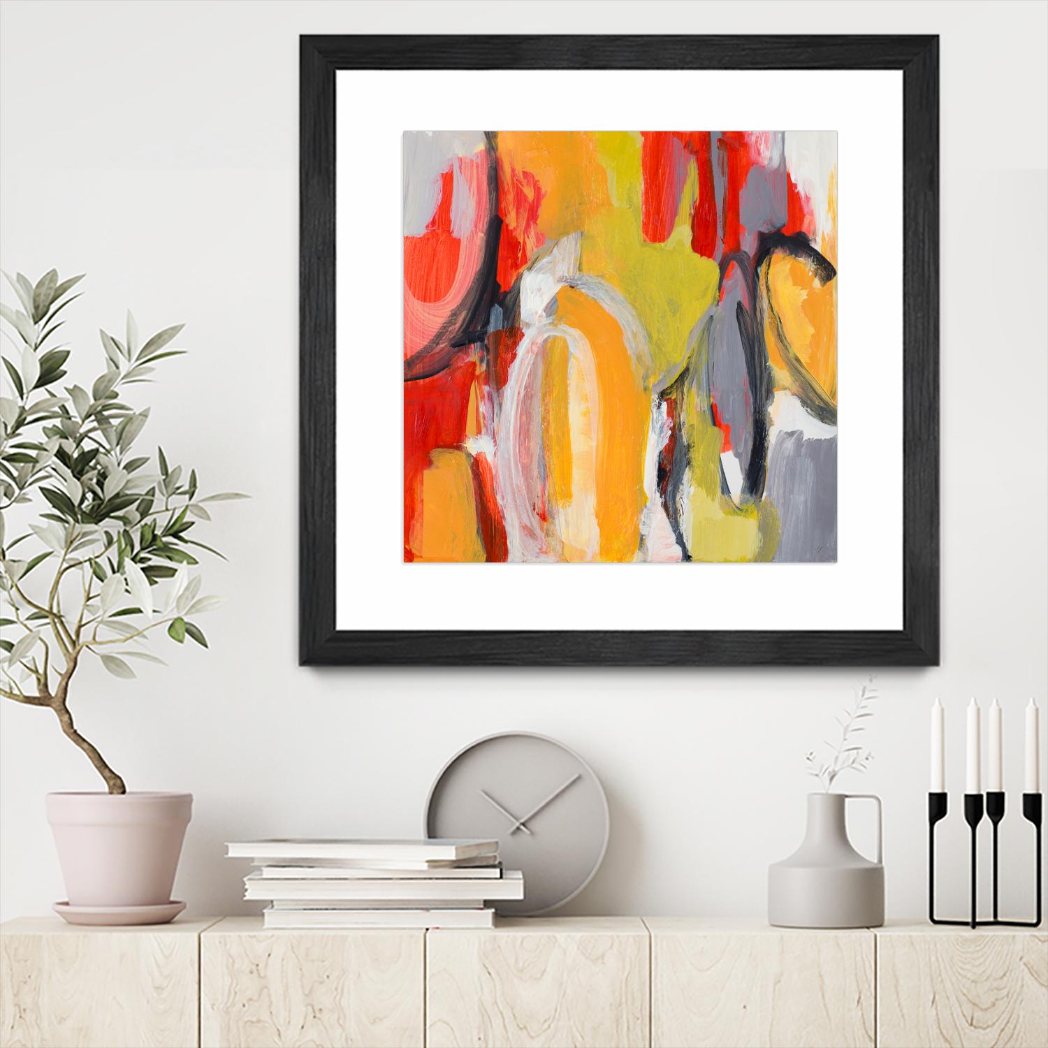 City Symphony I by Lanie Loreth on GIANT ART - multi abstract