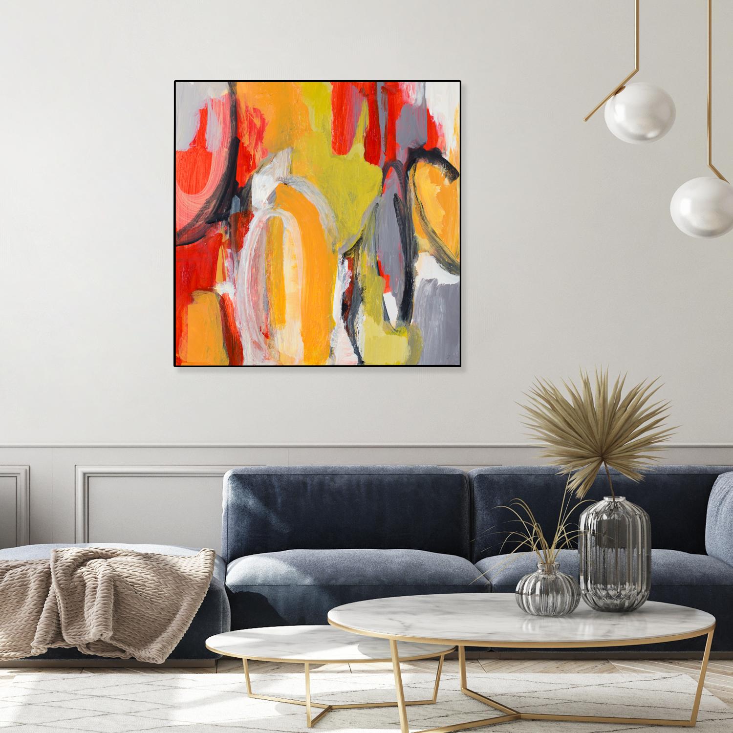 City Symphony I by Lanie Loreth on GIANT ART - multi abstract