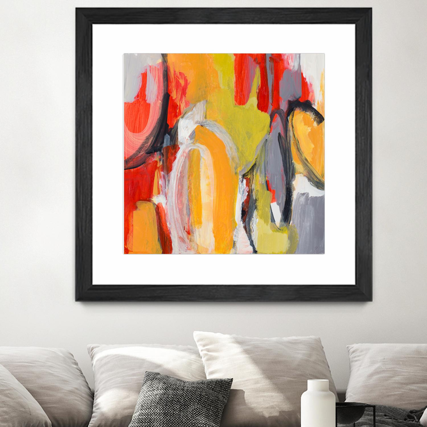 City Symphony I by Lanie Loreth on GIANT ART - multi abstract