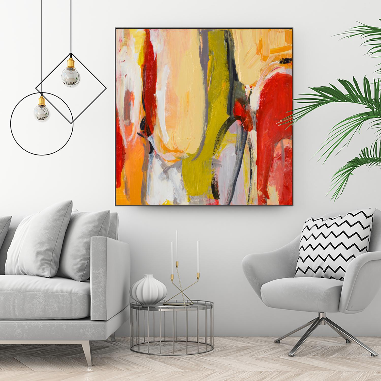 City Symphony II by Lanie Loreth on GIANT ART - multi abstract