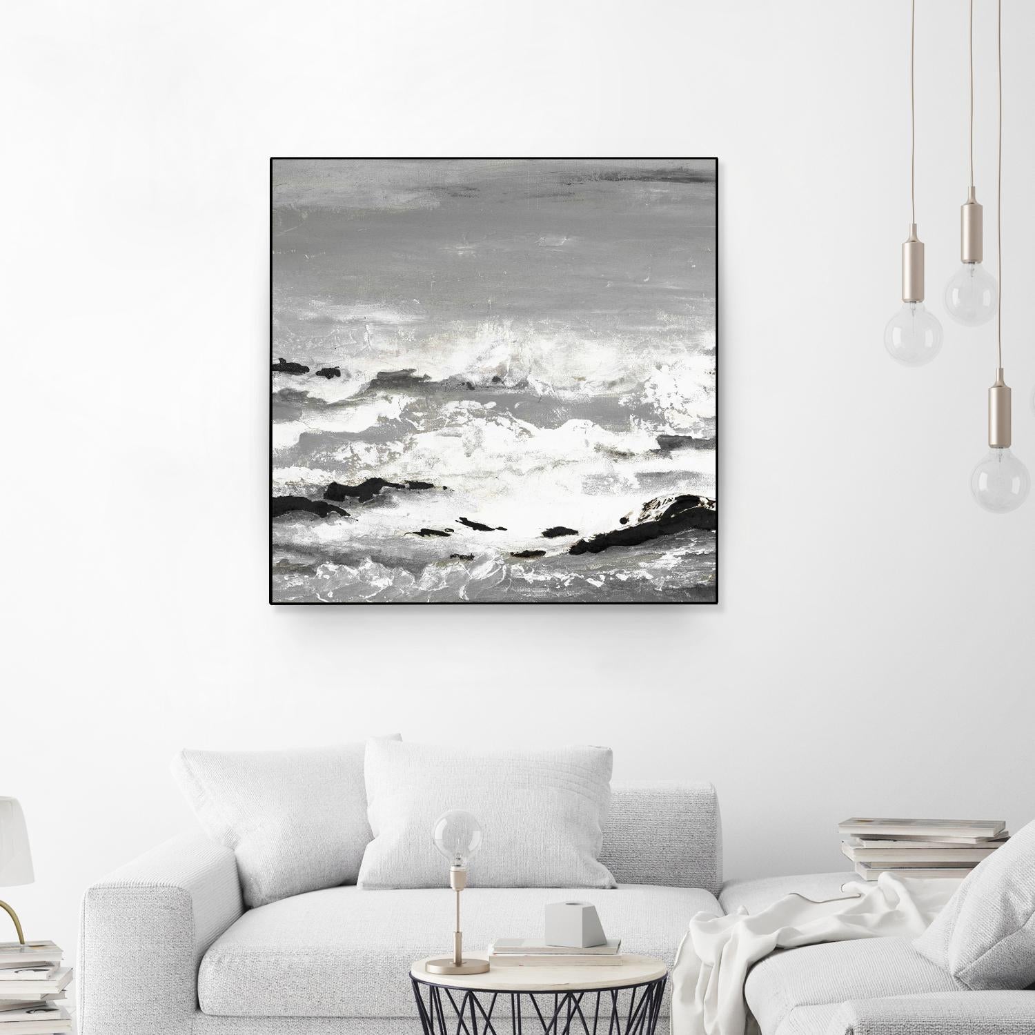 Rocks and Waves by Patricia Pinto on GIANT ART - coastal