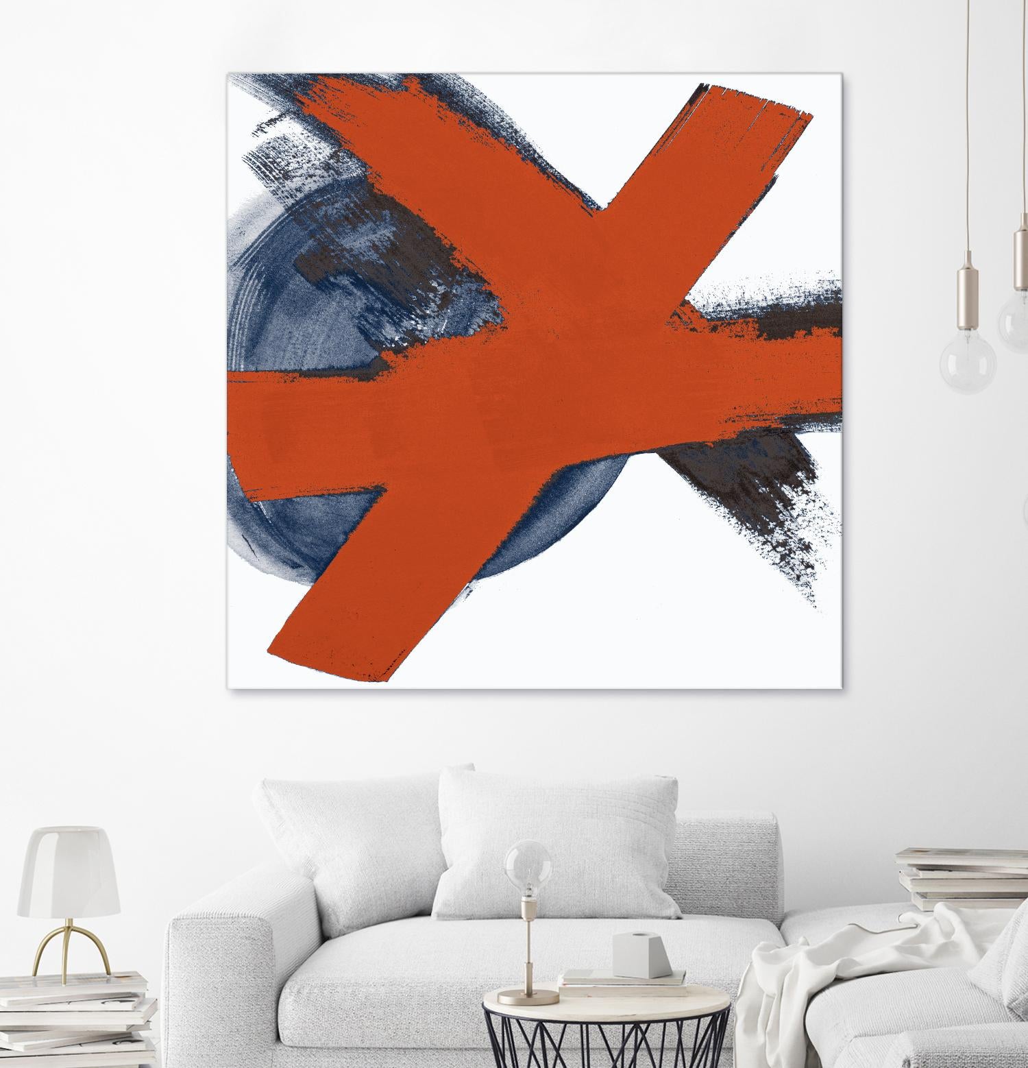 Red Moon Abstract I by Patricia Pinto on GIANT ART - multi abstract