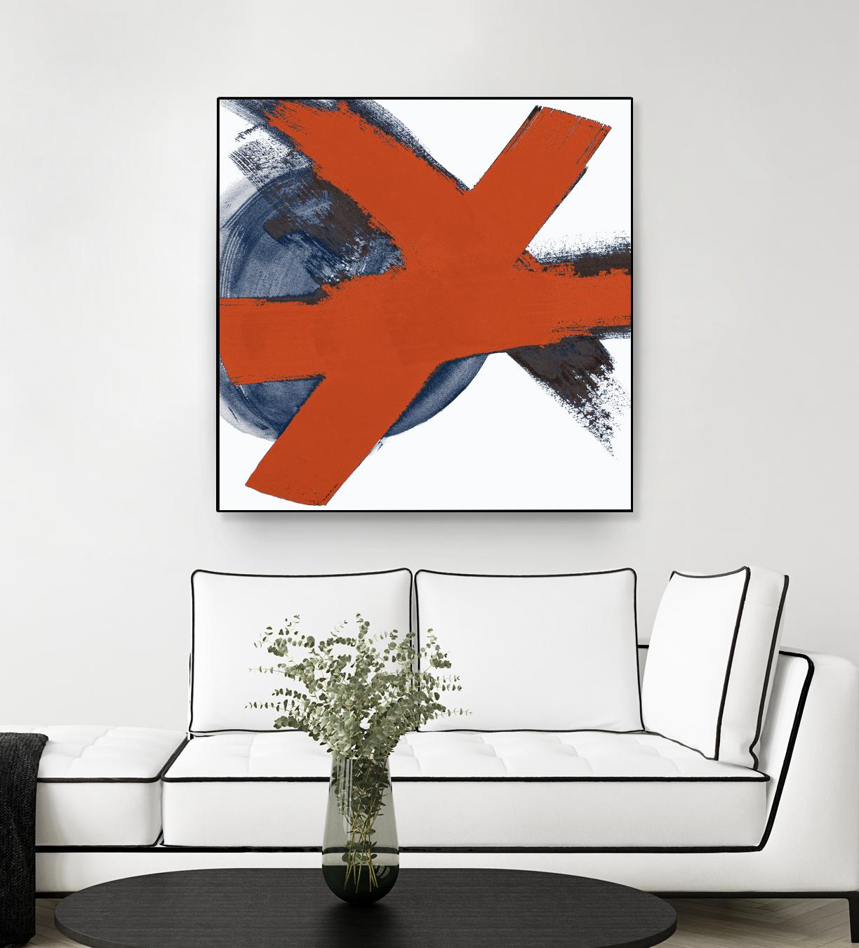 Red Moon Abstract I by Patricia Pinto on GIANT ART - multi abstract