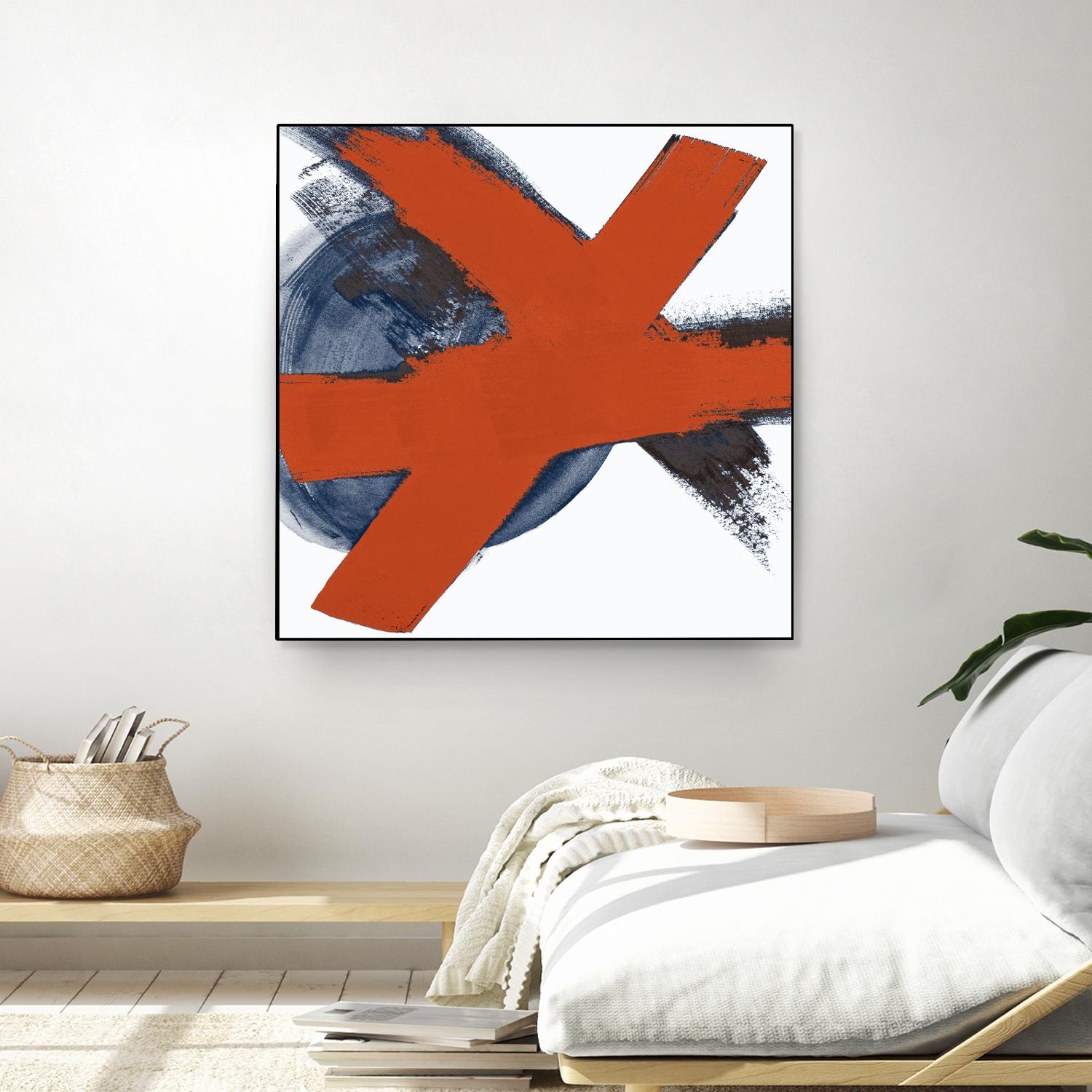 Red Moon Abstract I by Patricia Pinto on GIANT ART - multi abstract